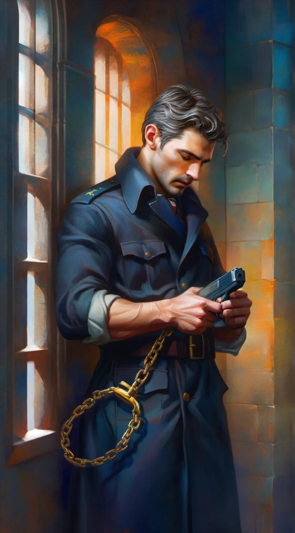 ai character: blake background