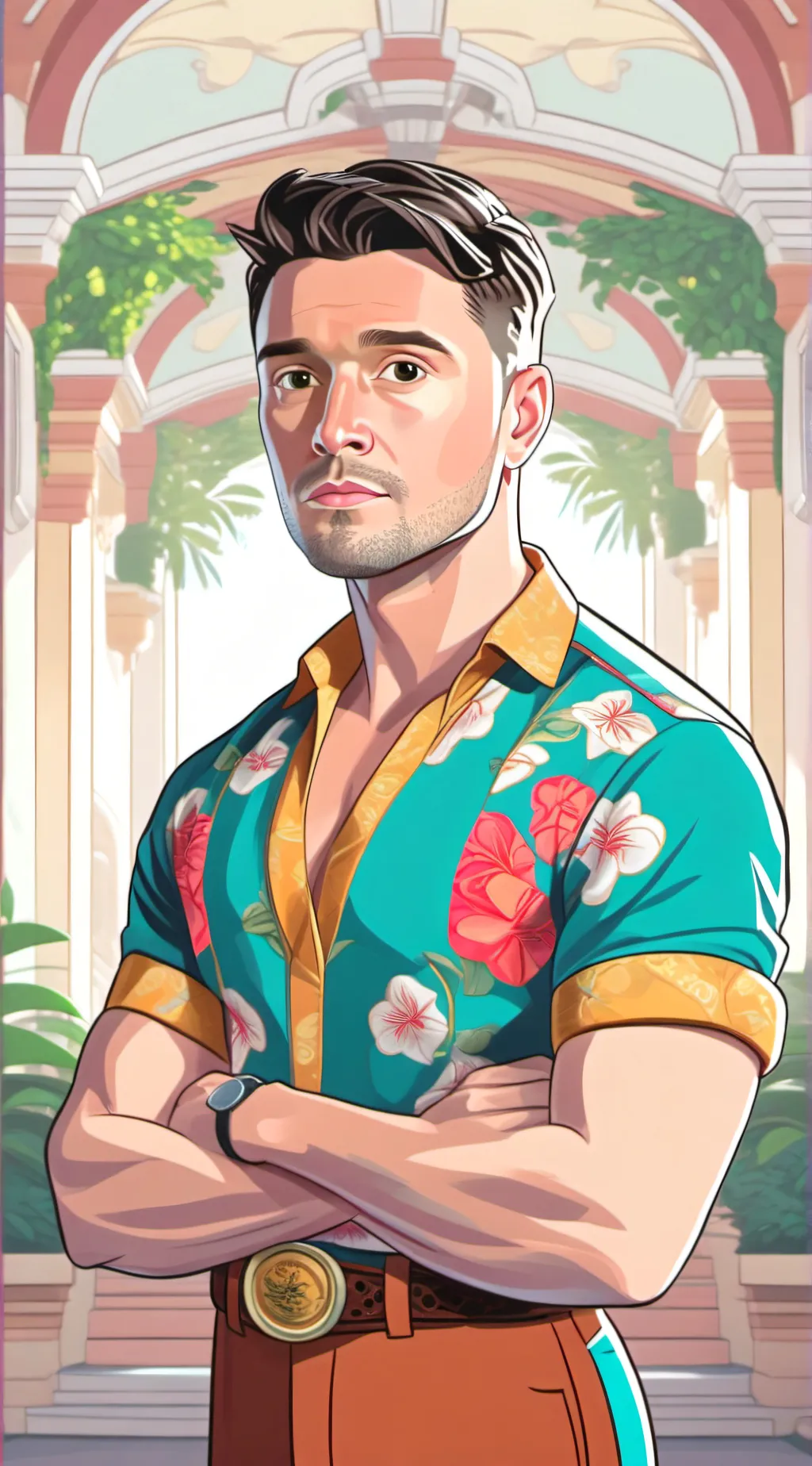 ai character: Tim Bradford background