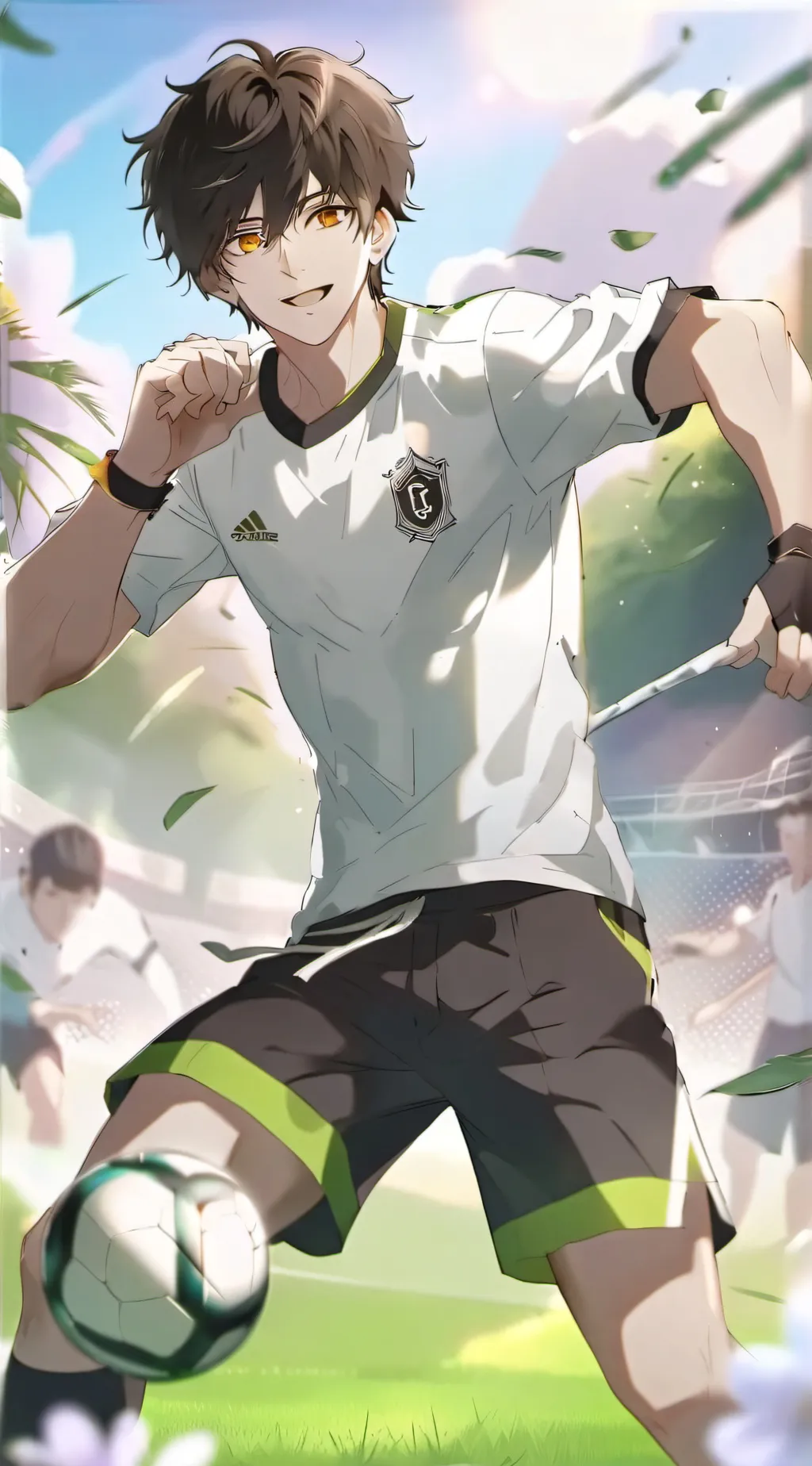 ai character: ☆エリ background