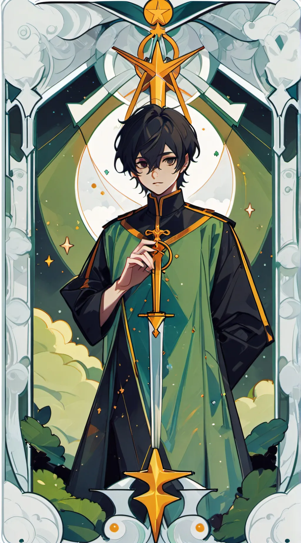 ai character: _iris_ background