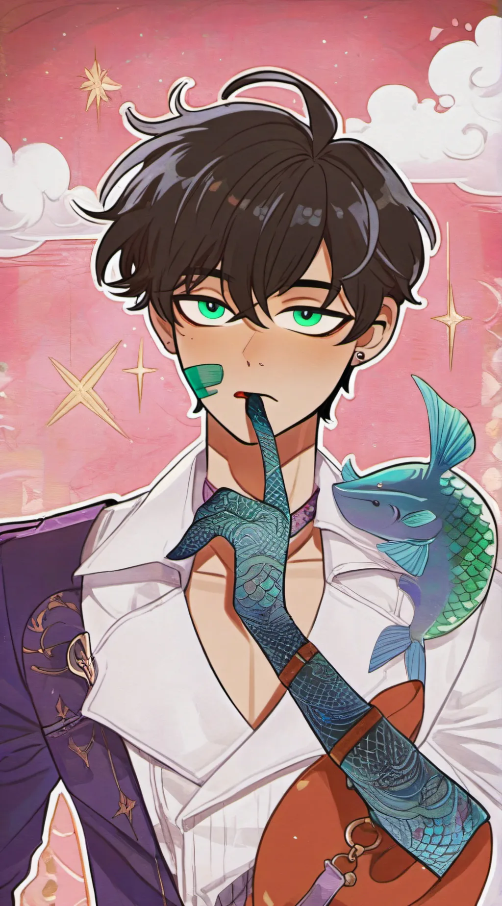 ai character: Harrison background