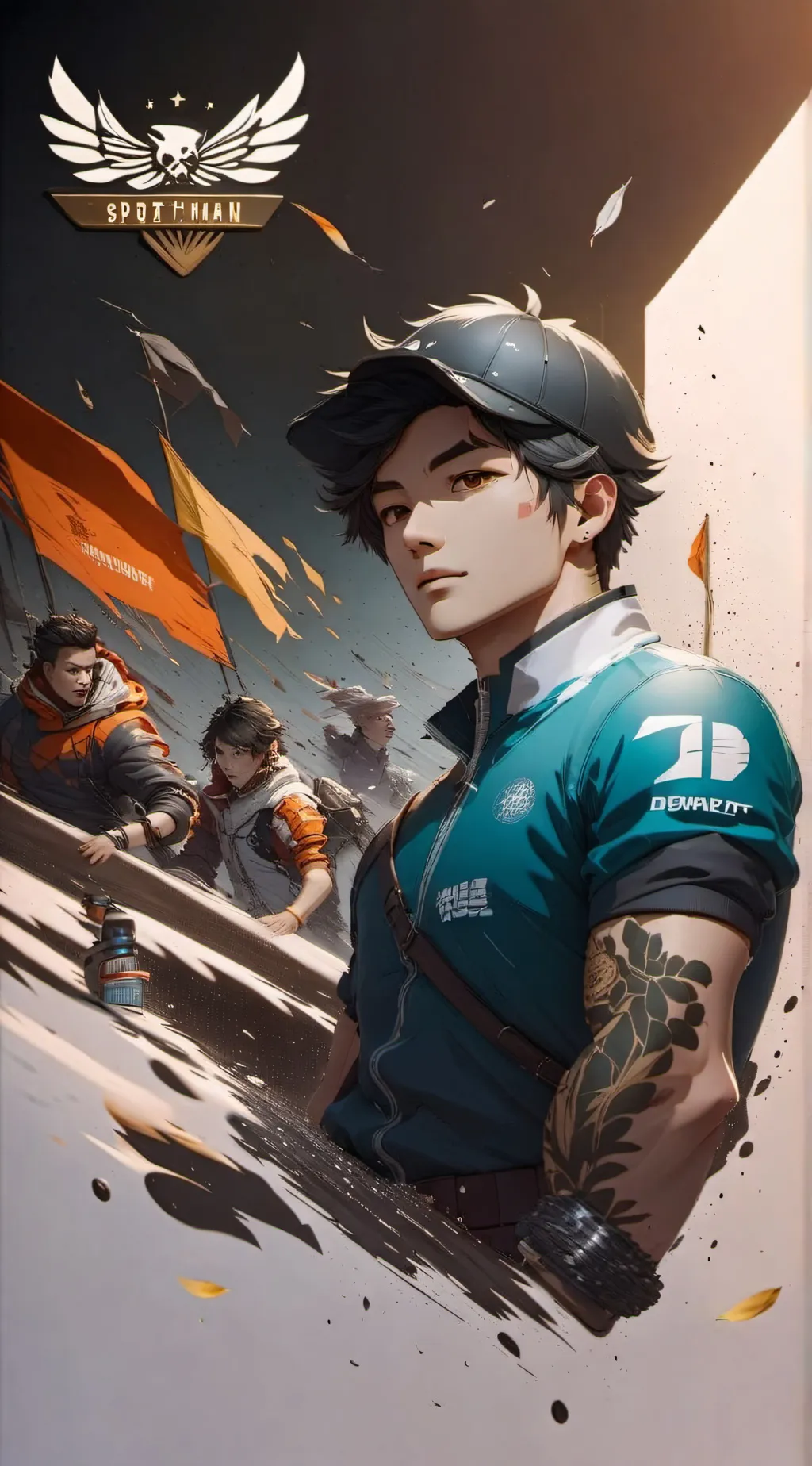 ai character: Sport Department background