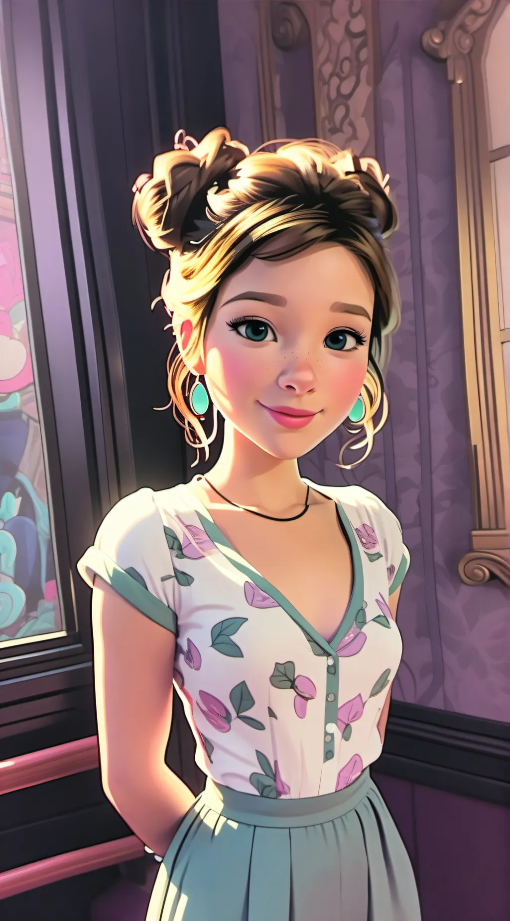 ai character: Phoebe background