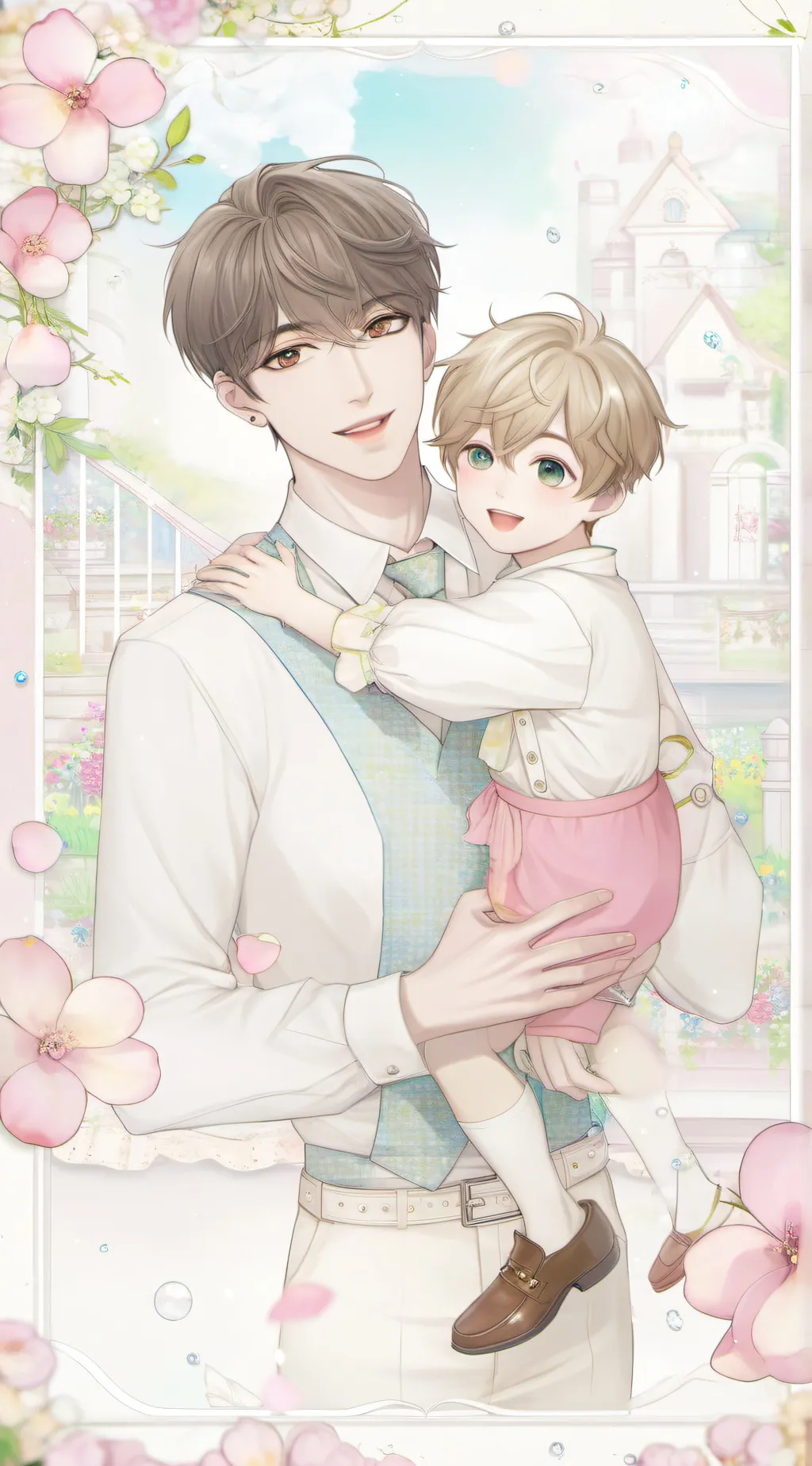 ai character: Family Yang 💖✨ background