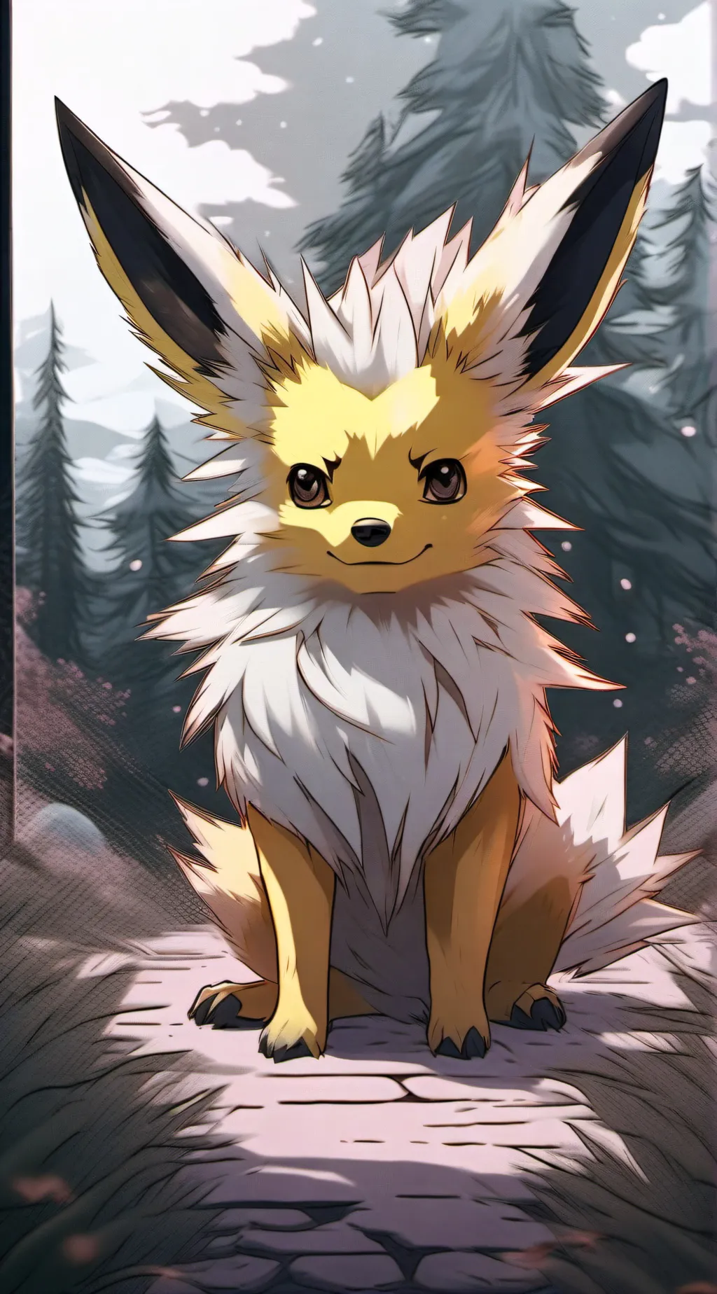 ai character: Sparky background