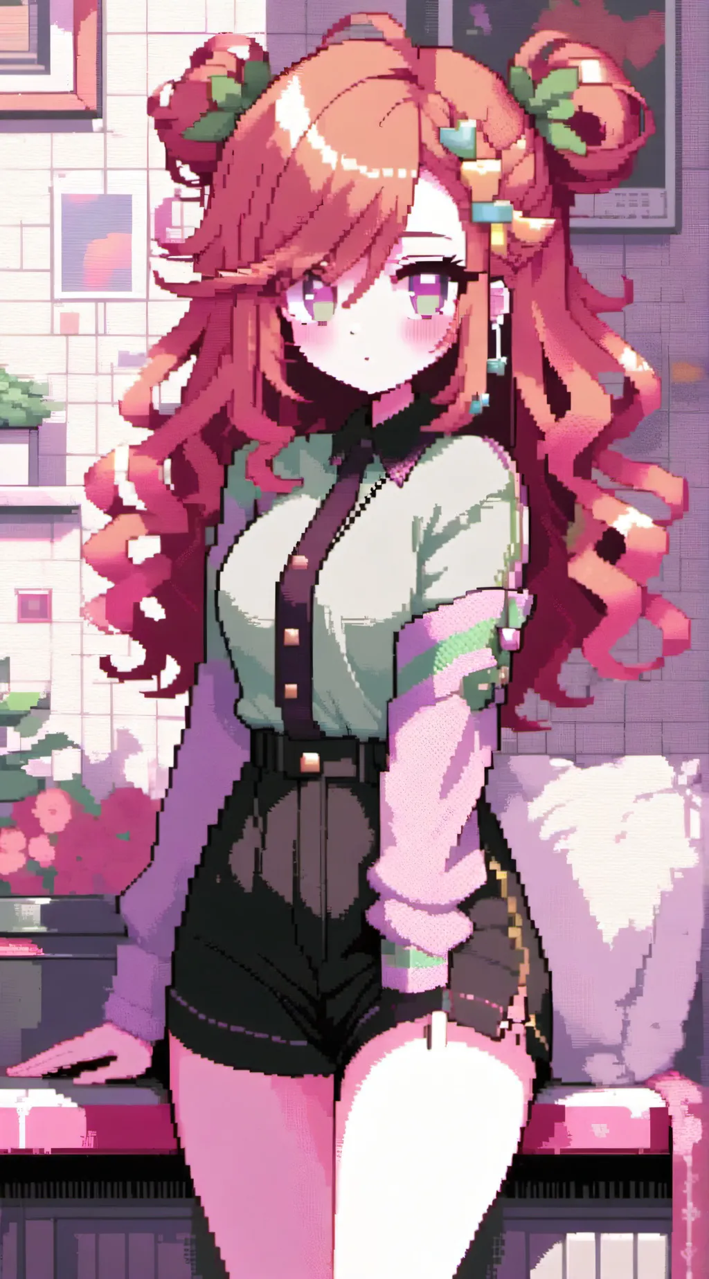 ai character: sunny  background