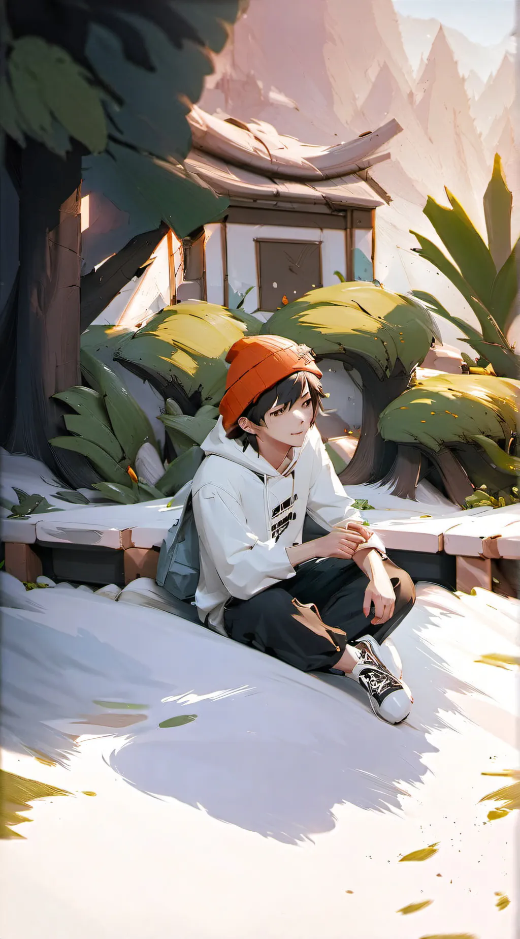 ai character: Oliver background