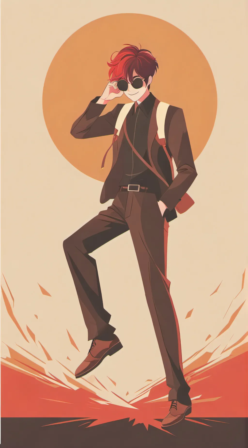 ai character: get off talkie background