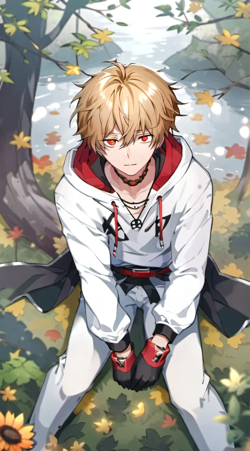 ai character: MHA puplic kisses? background