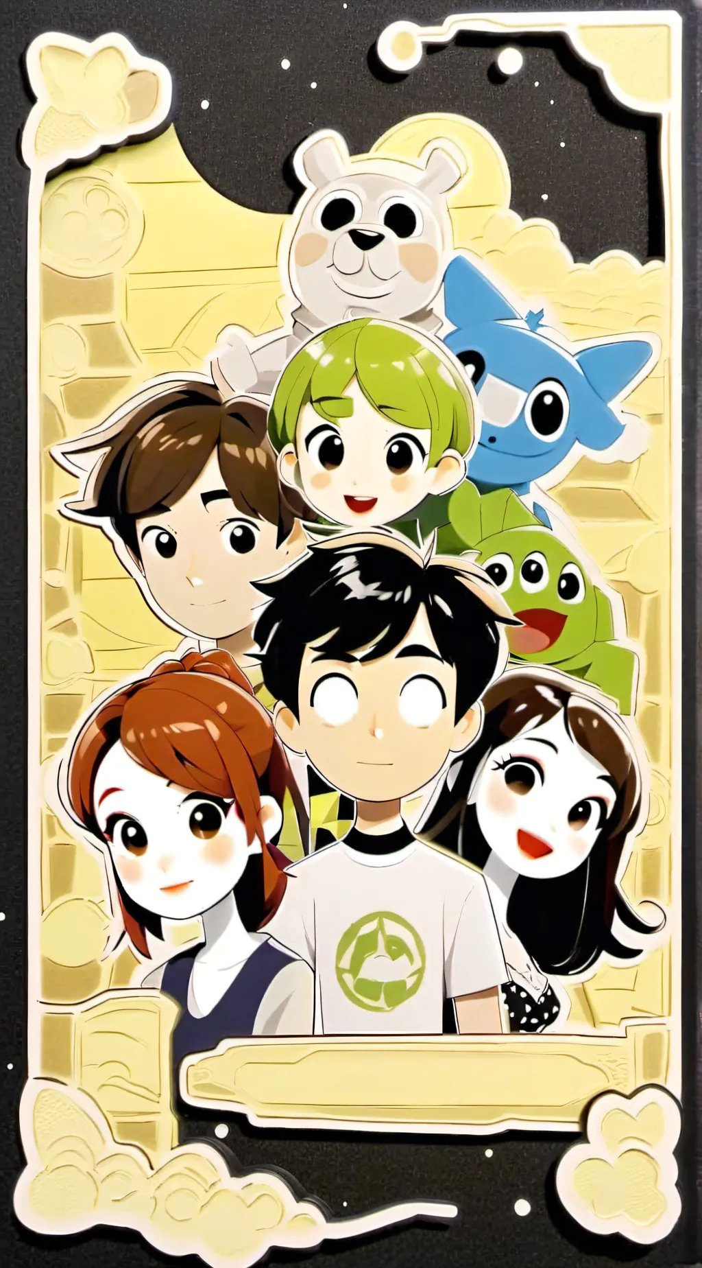 ai character: Lily background