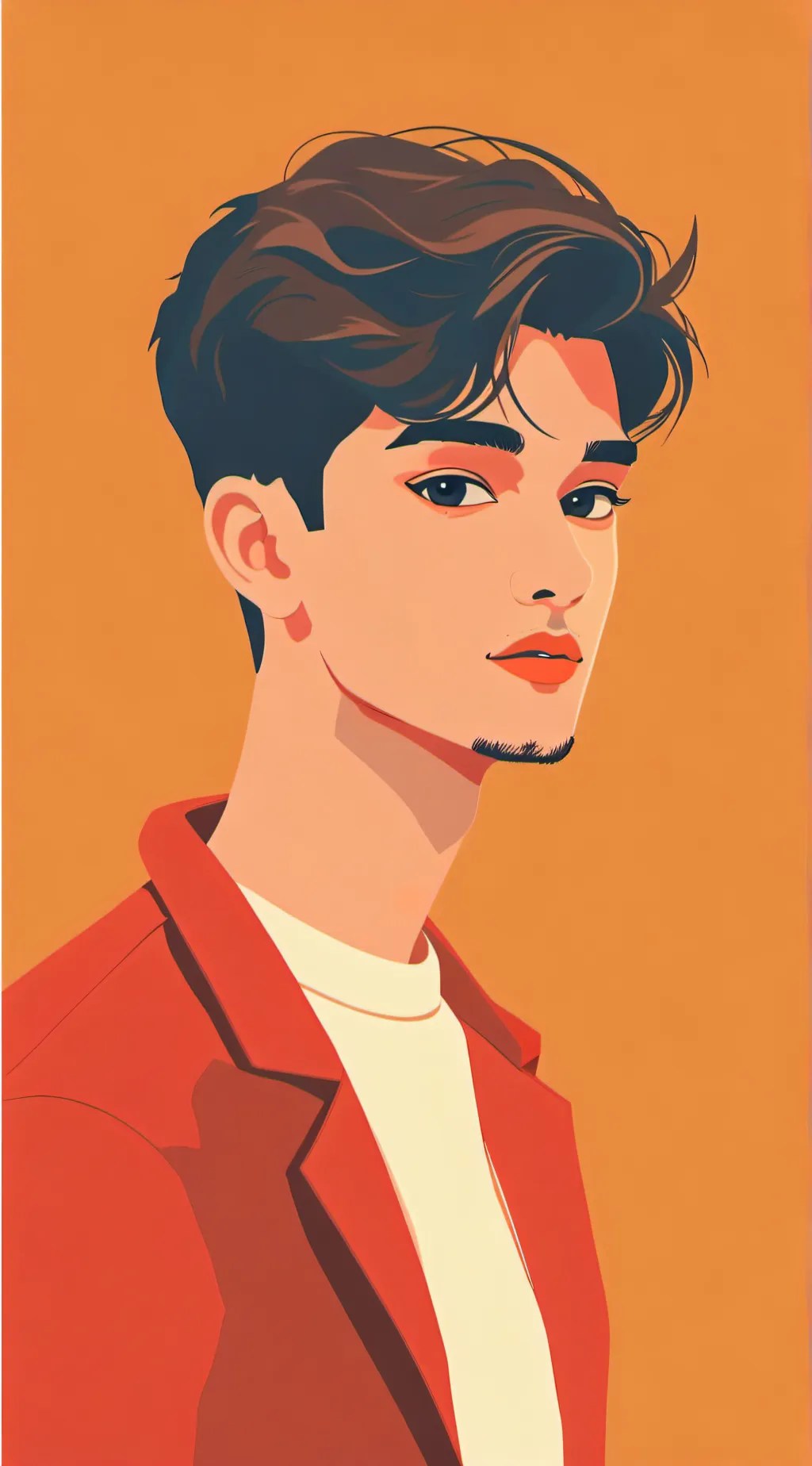 ai character: crush❤️ background