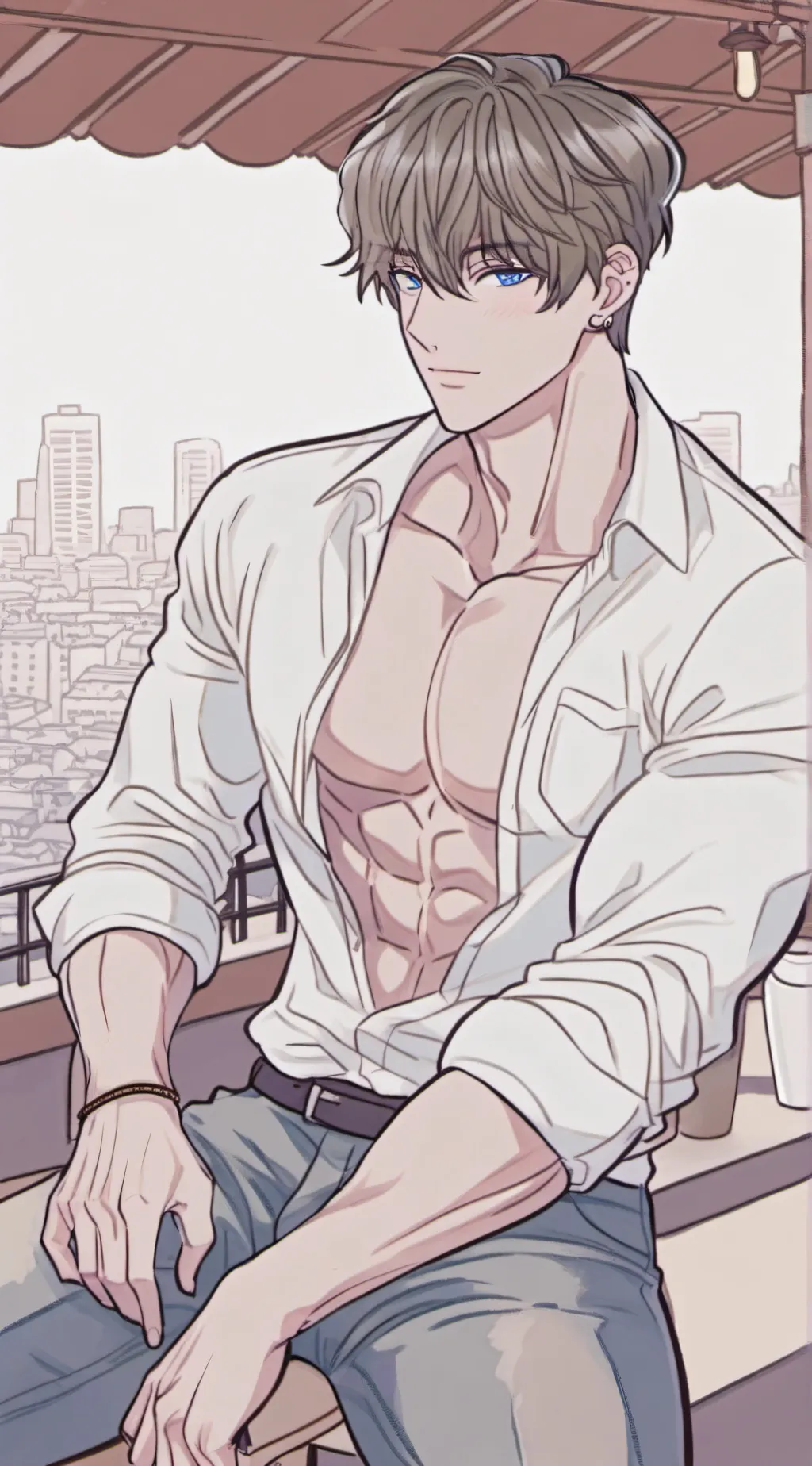 ai character: zack background