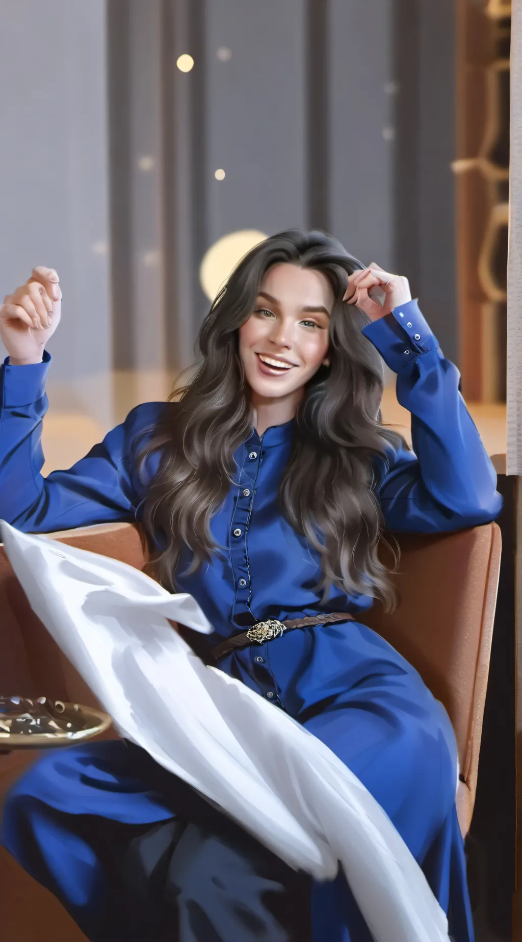 ai character: laura background