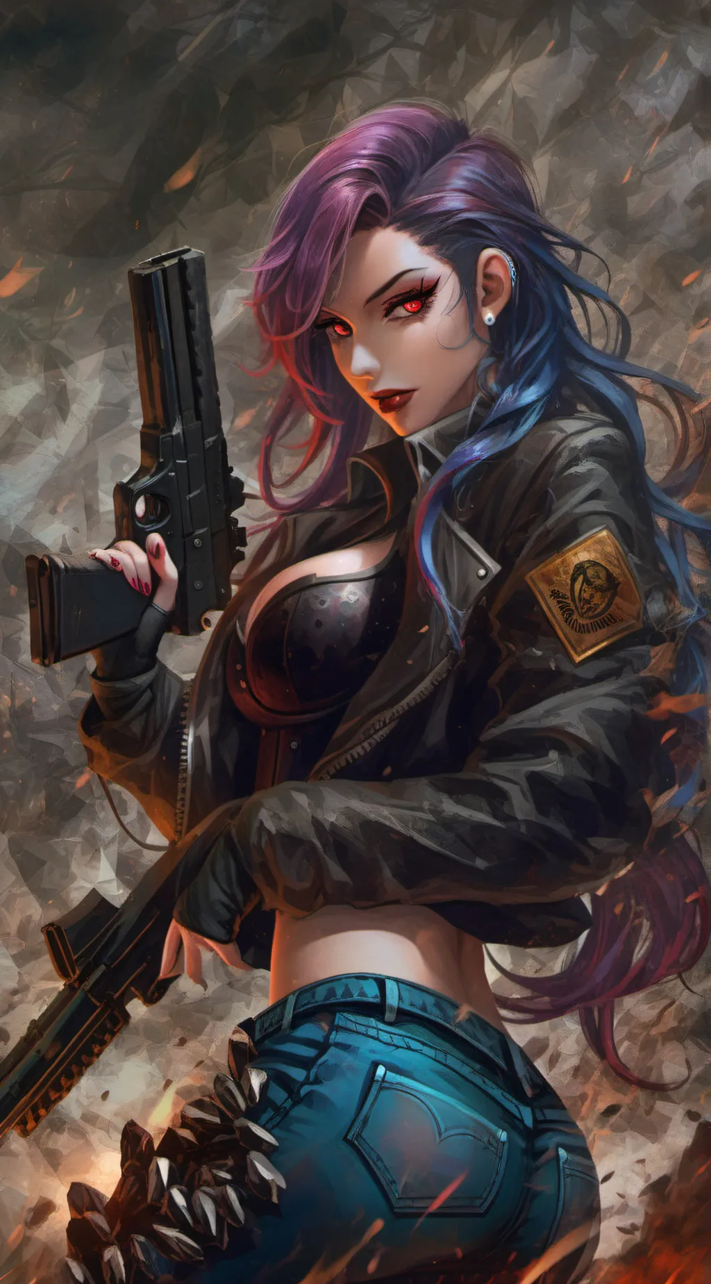 ai character: flair naratura nj background