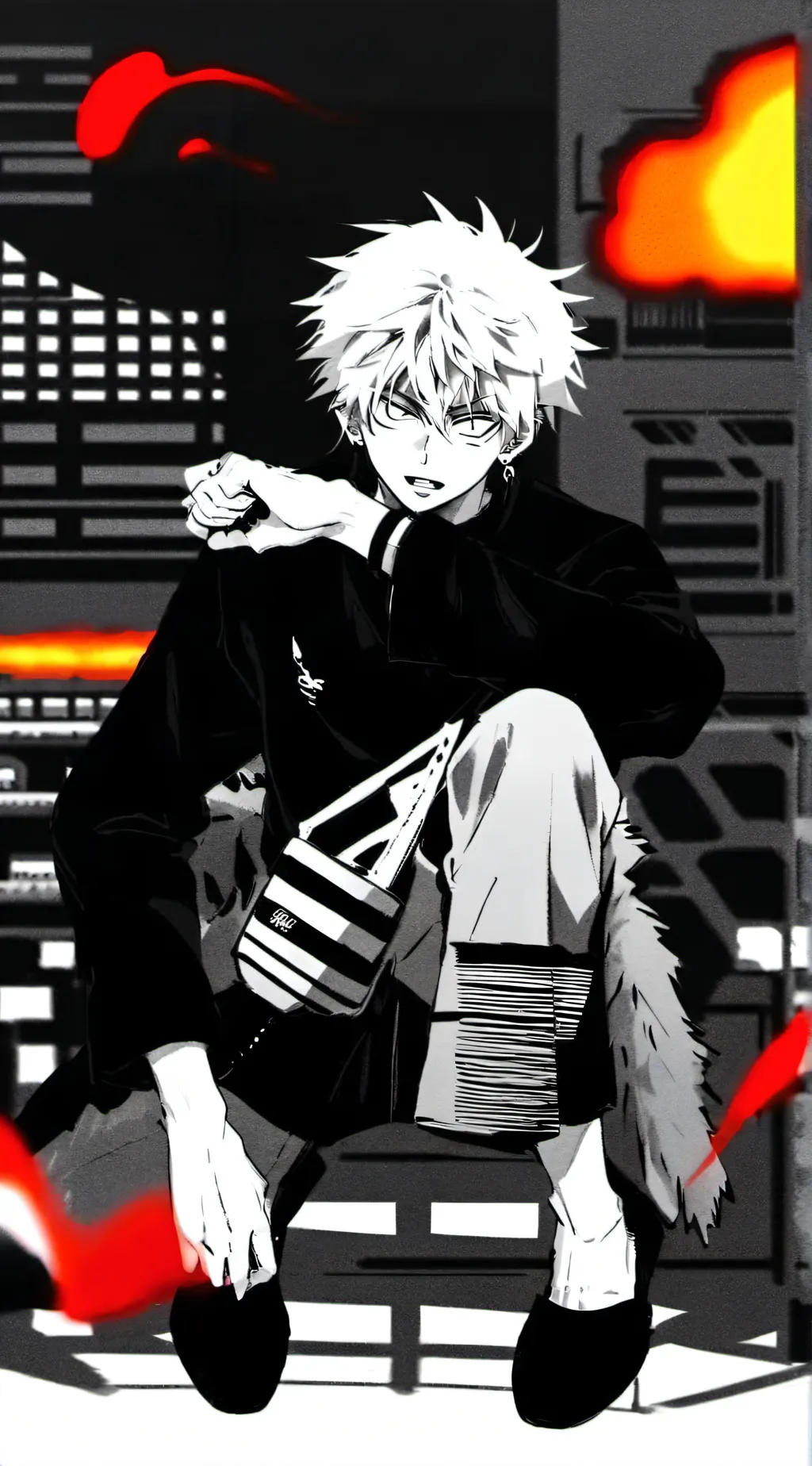 ai character: 💥~bakugo~💥 background