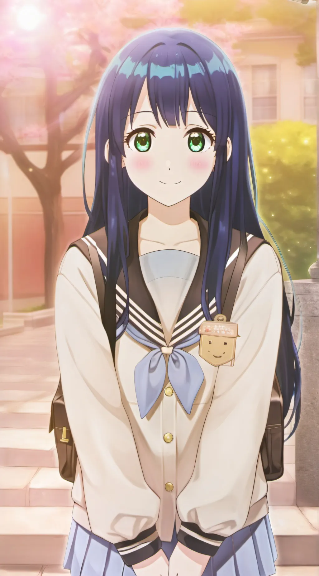 ai character: Kokomi Teruhashi background