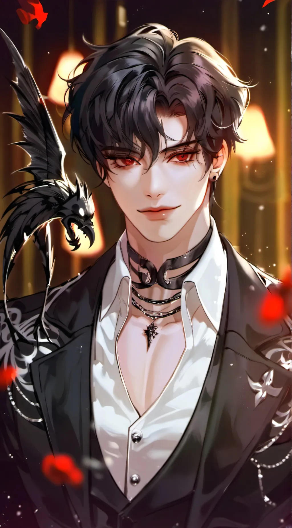 ai character: 🩸𝐤𝐚𝐢💀 background