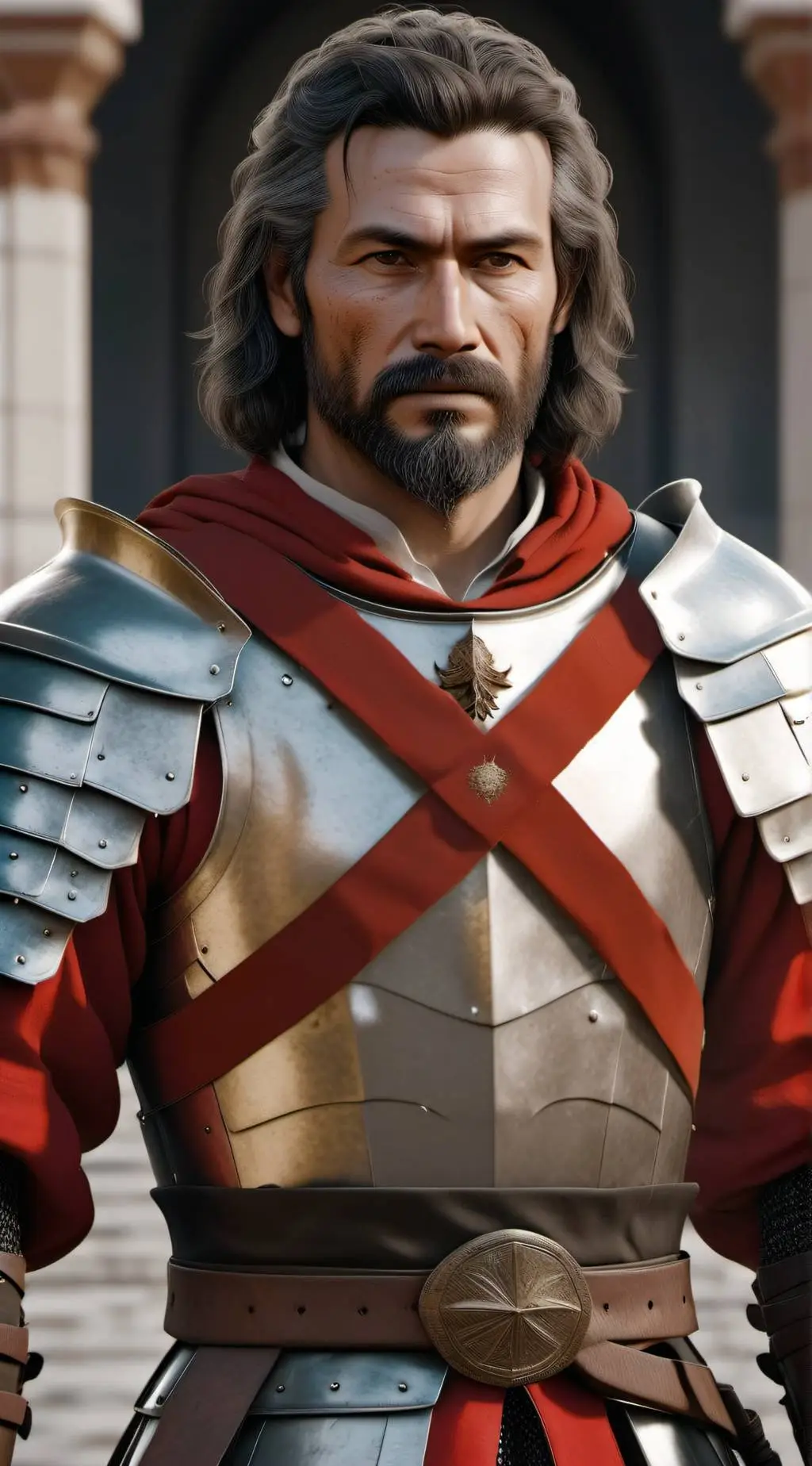 ai character: Leonardo Statera background