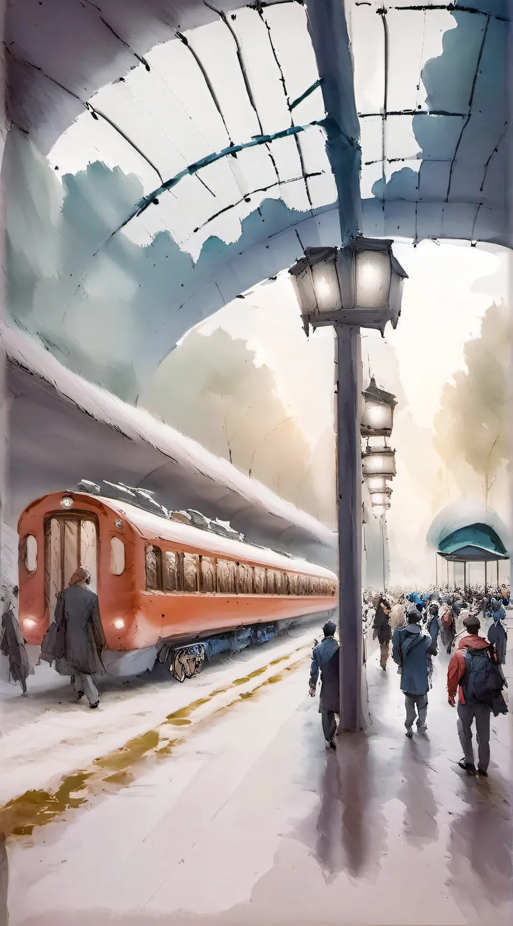 ai character: Mm X BATIM background