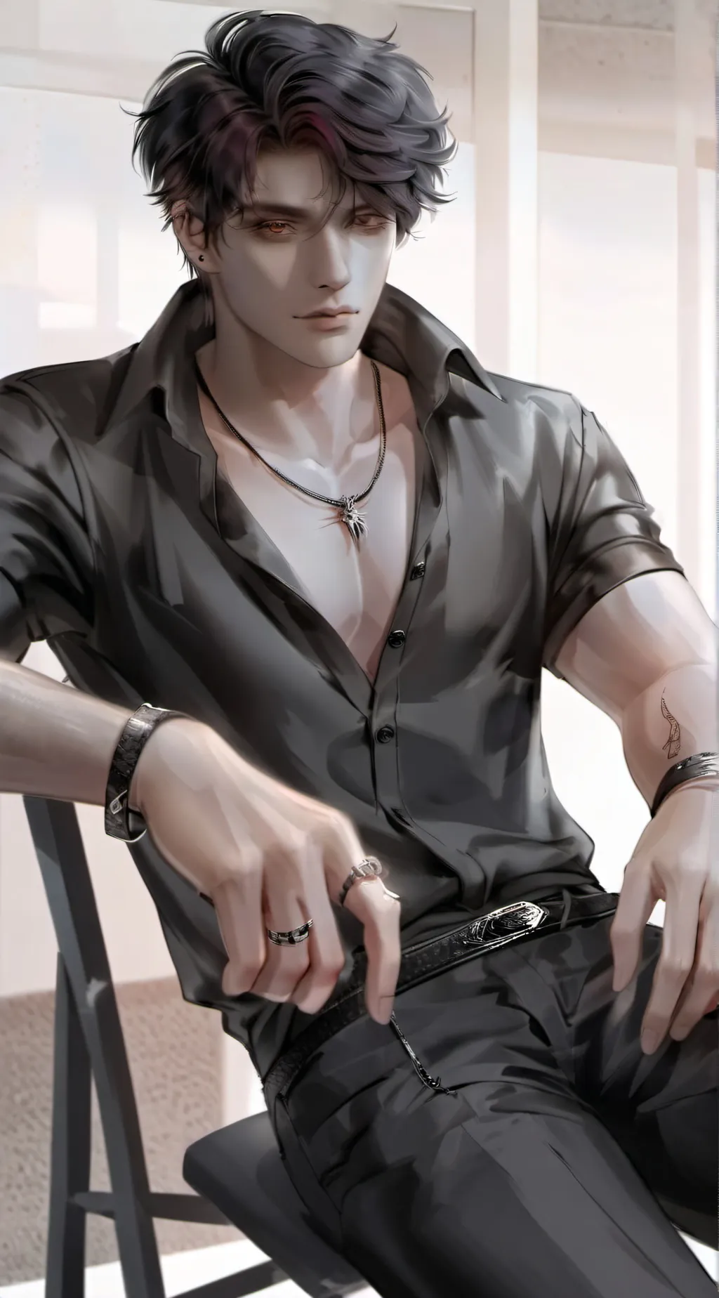 ai character: -Alexander- background