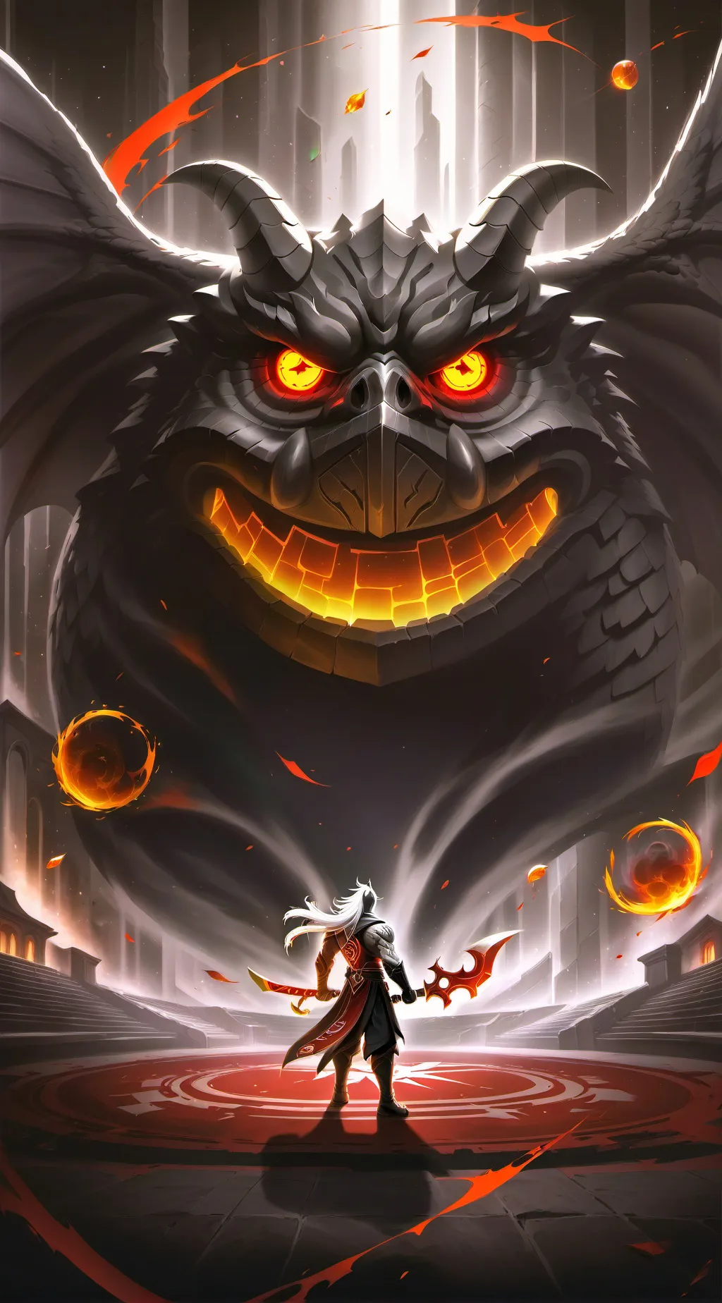 ai character: supezxFF  background