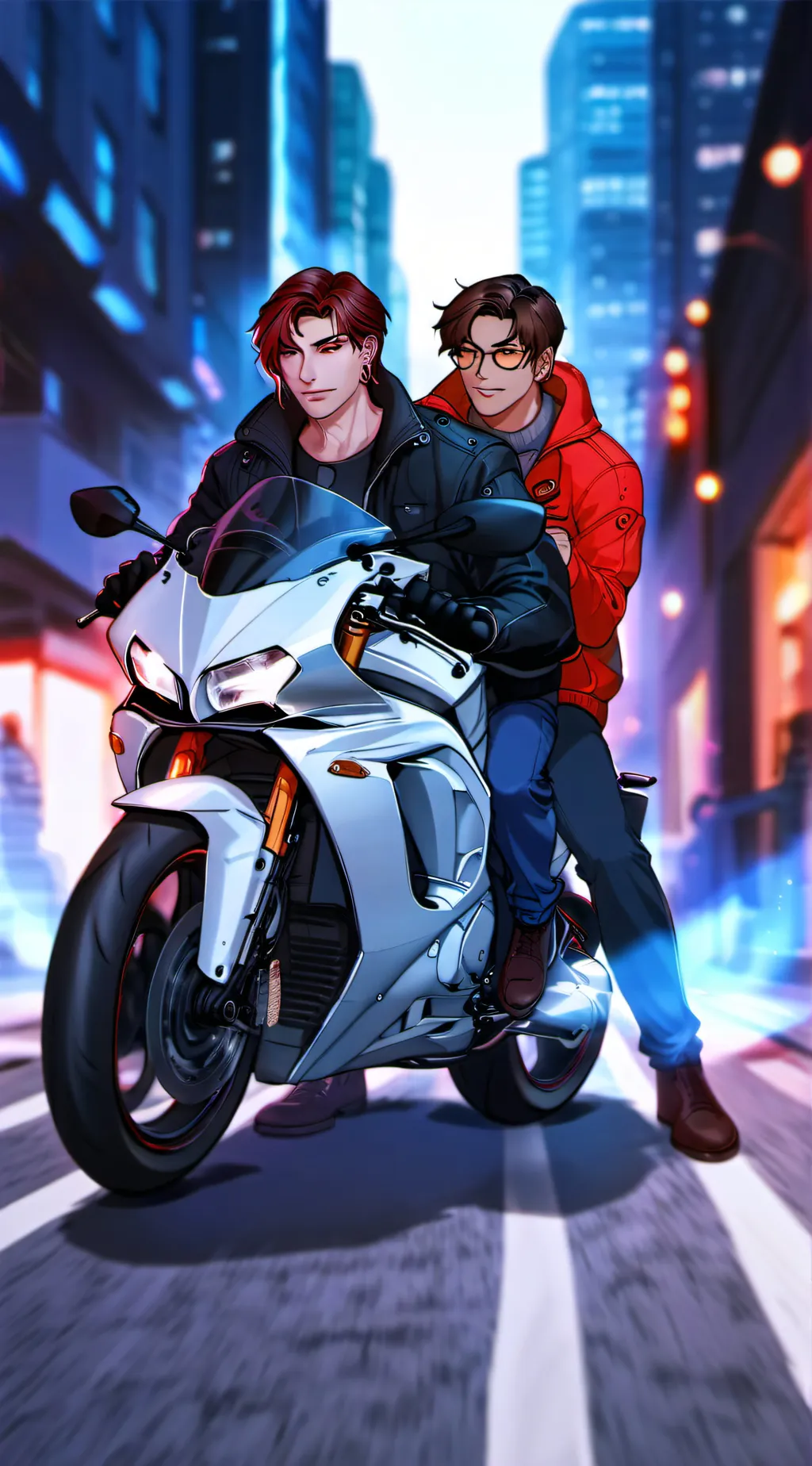 ai character: Ray and Julius background