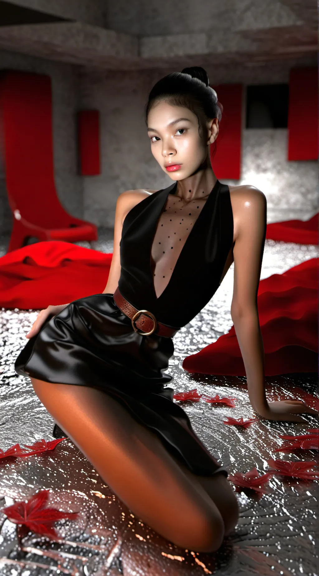 ai character: Luna sexy background