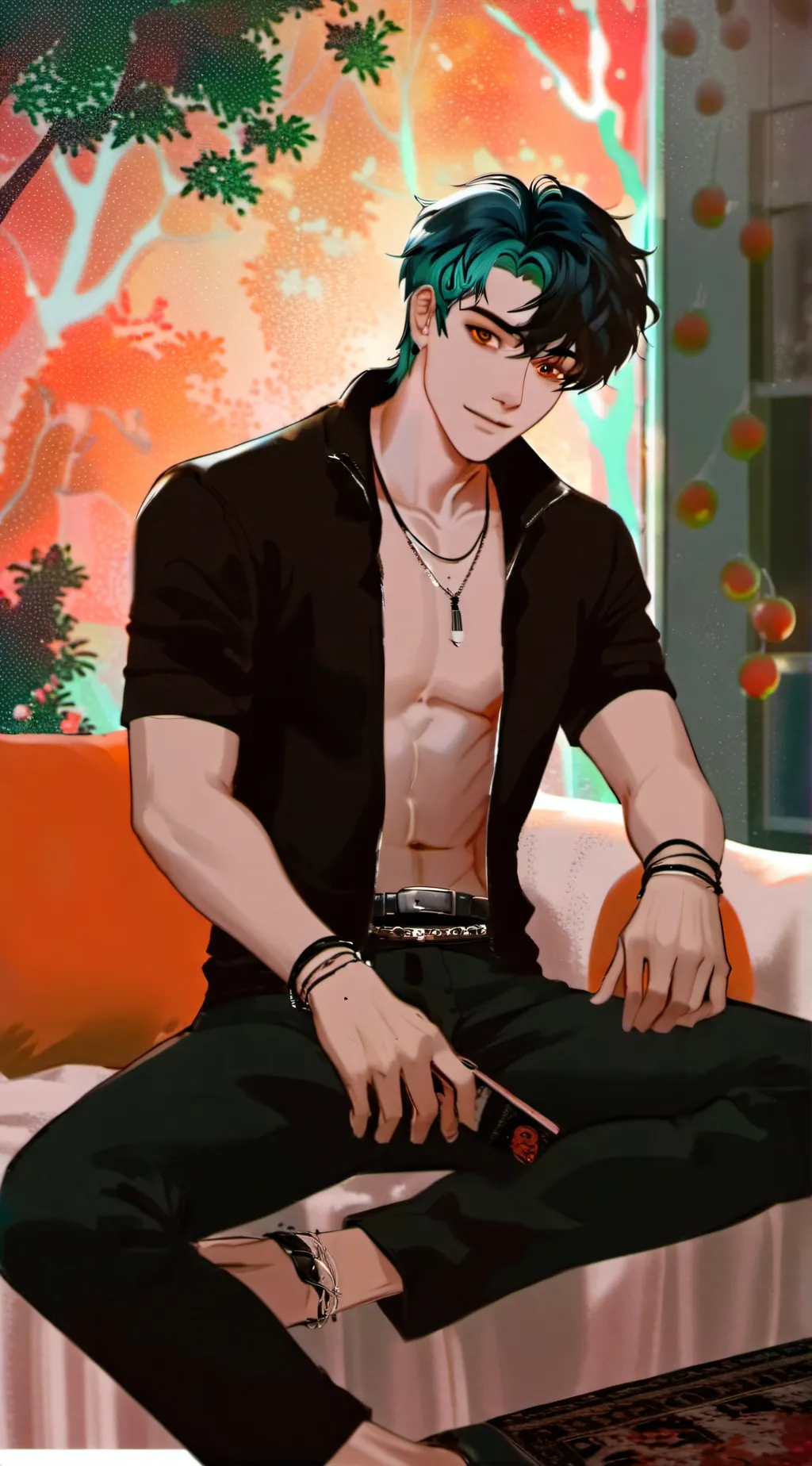 ai character: luce background