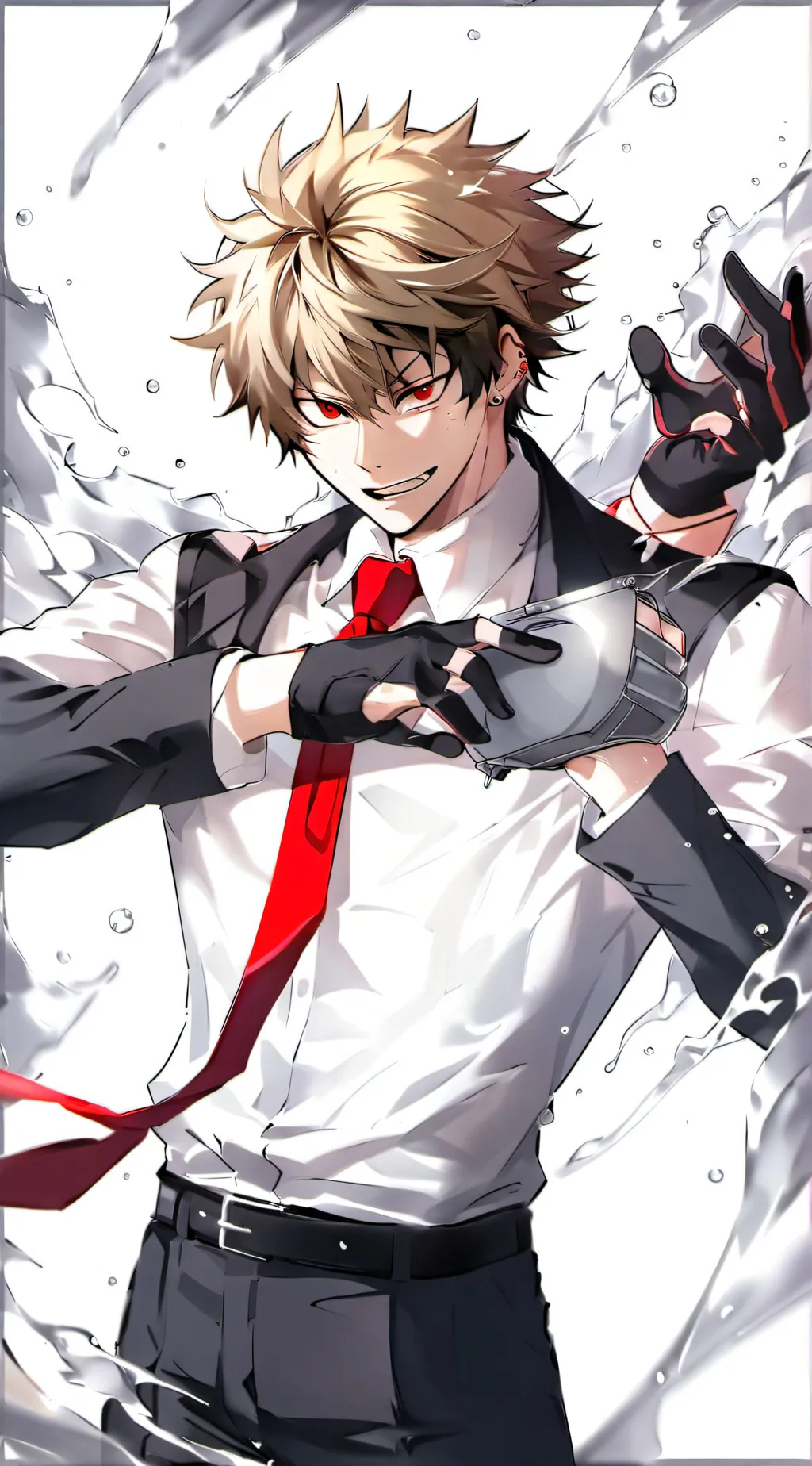 ai character: Bakugo/AKA IDIOT  background