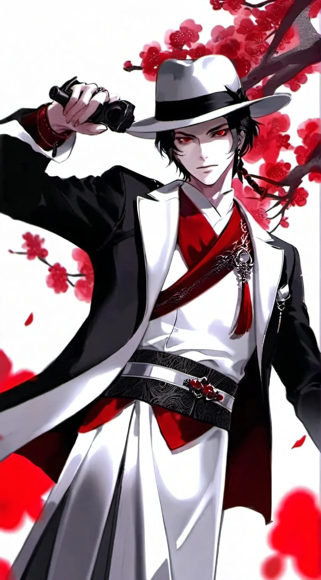 ai character: Muzan 8.0 background