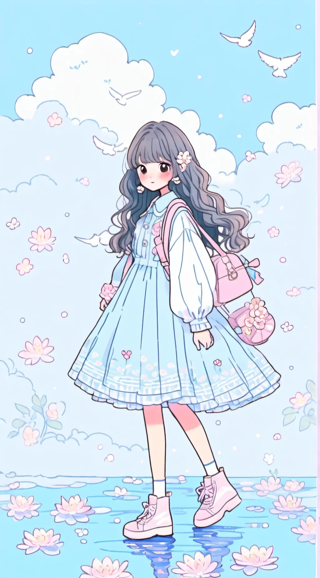 ai character: Bou'sRevengebbysit background