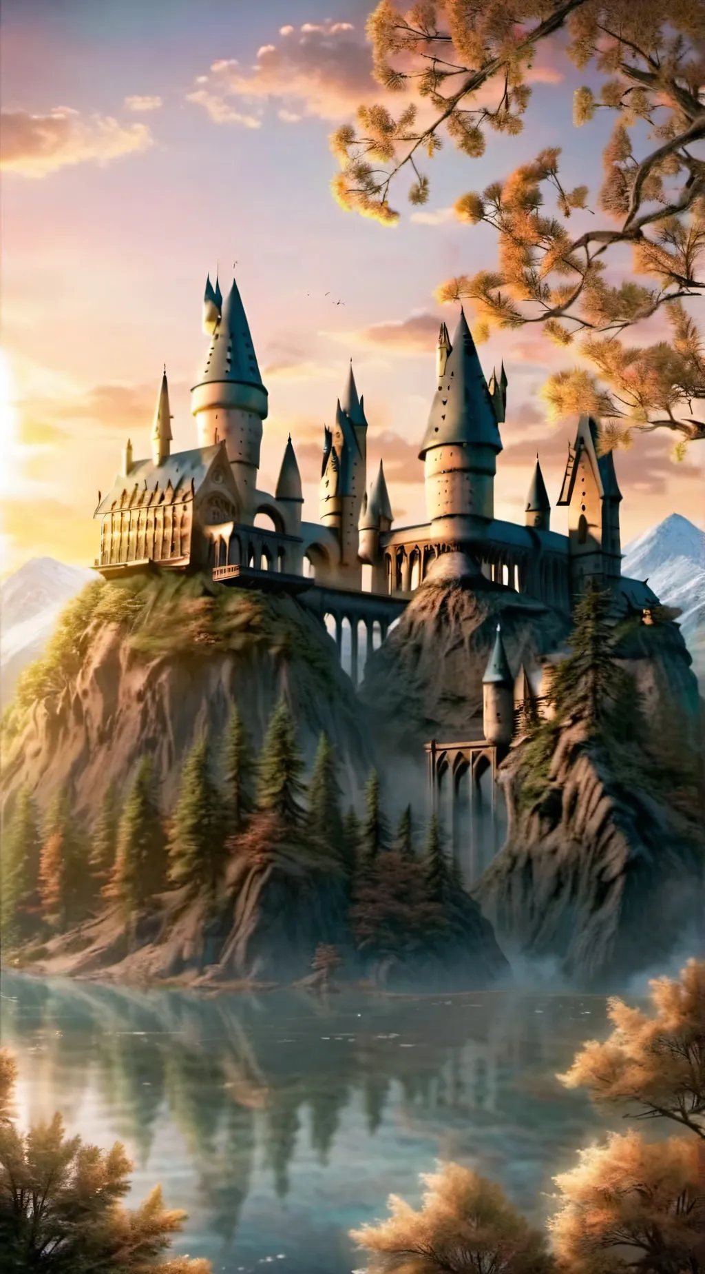 ai character: hogwarts background