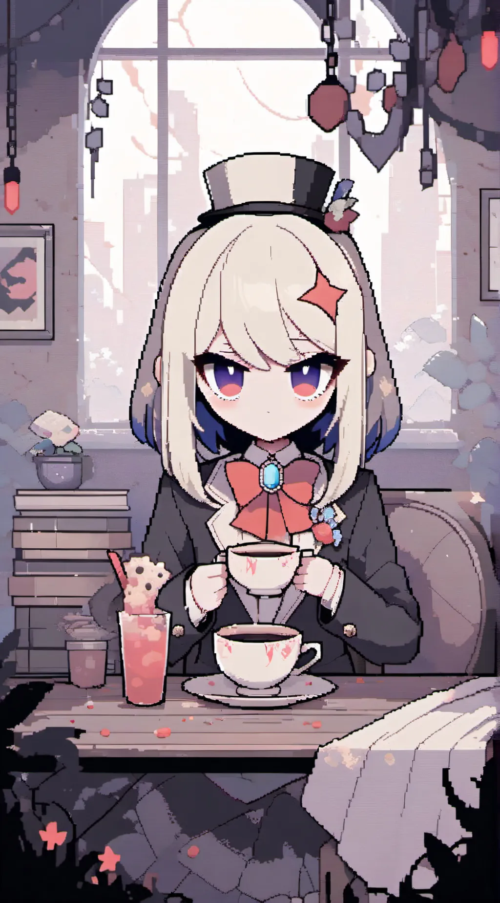 ai character: hazbin hoteI background