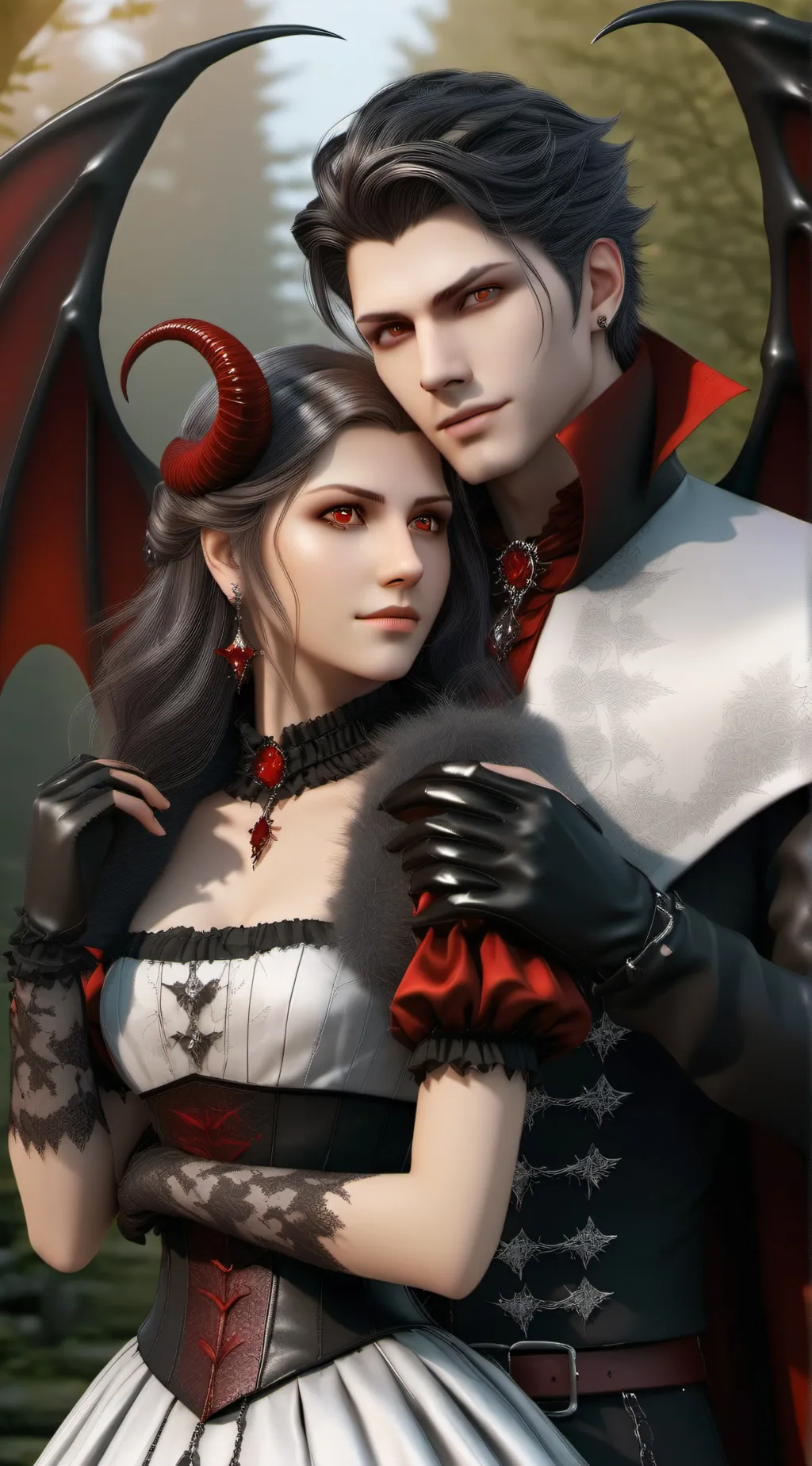 ai character: Agares and Lola background