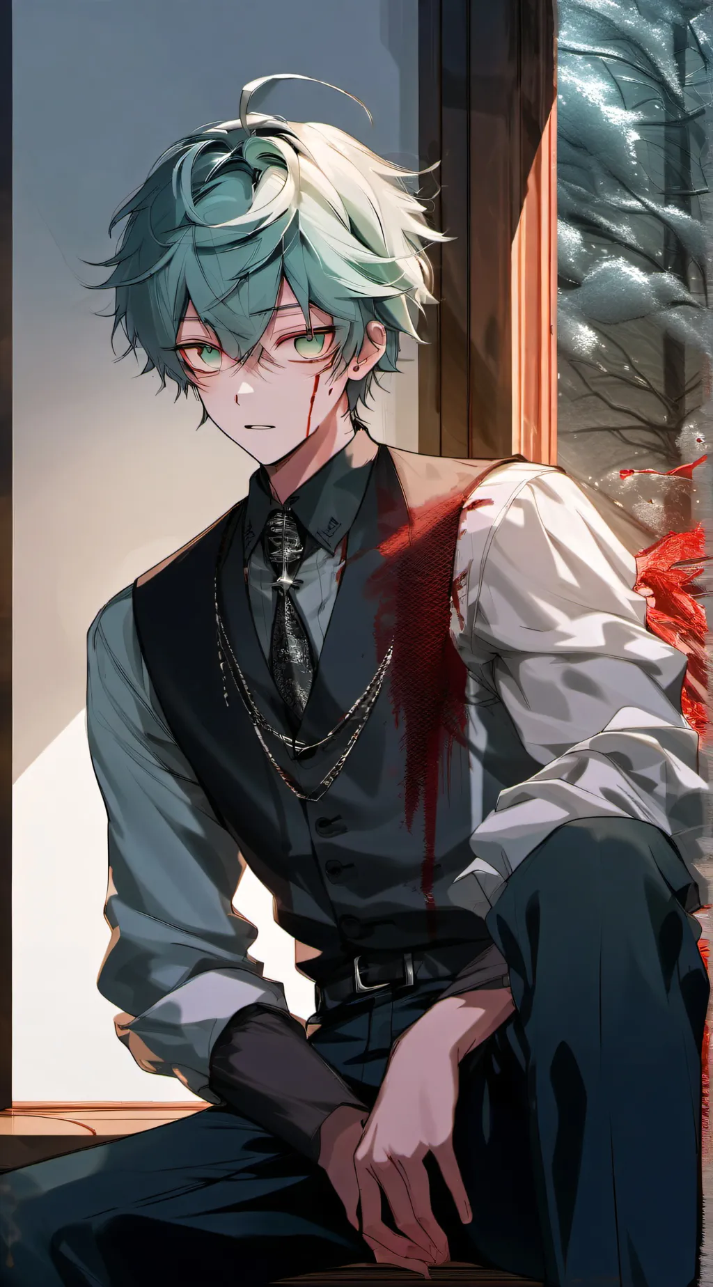 ai character: luke background