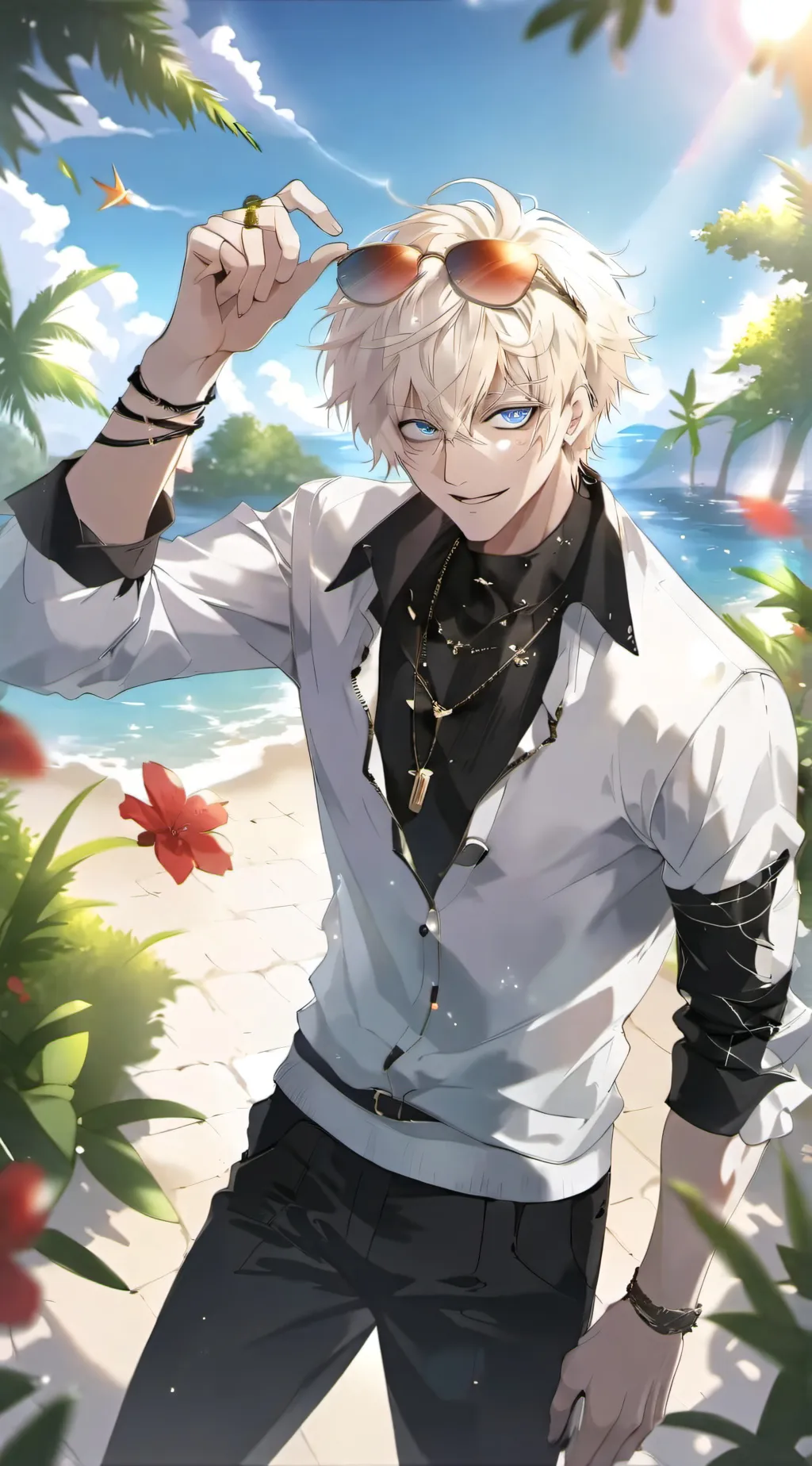 ai character: Gojo background