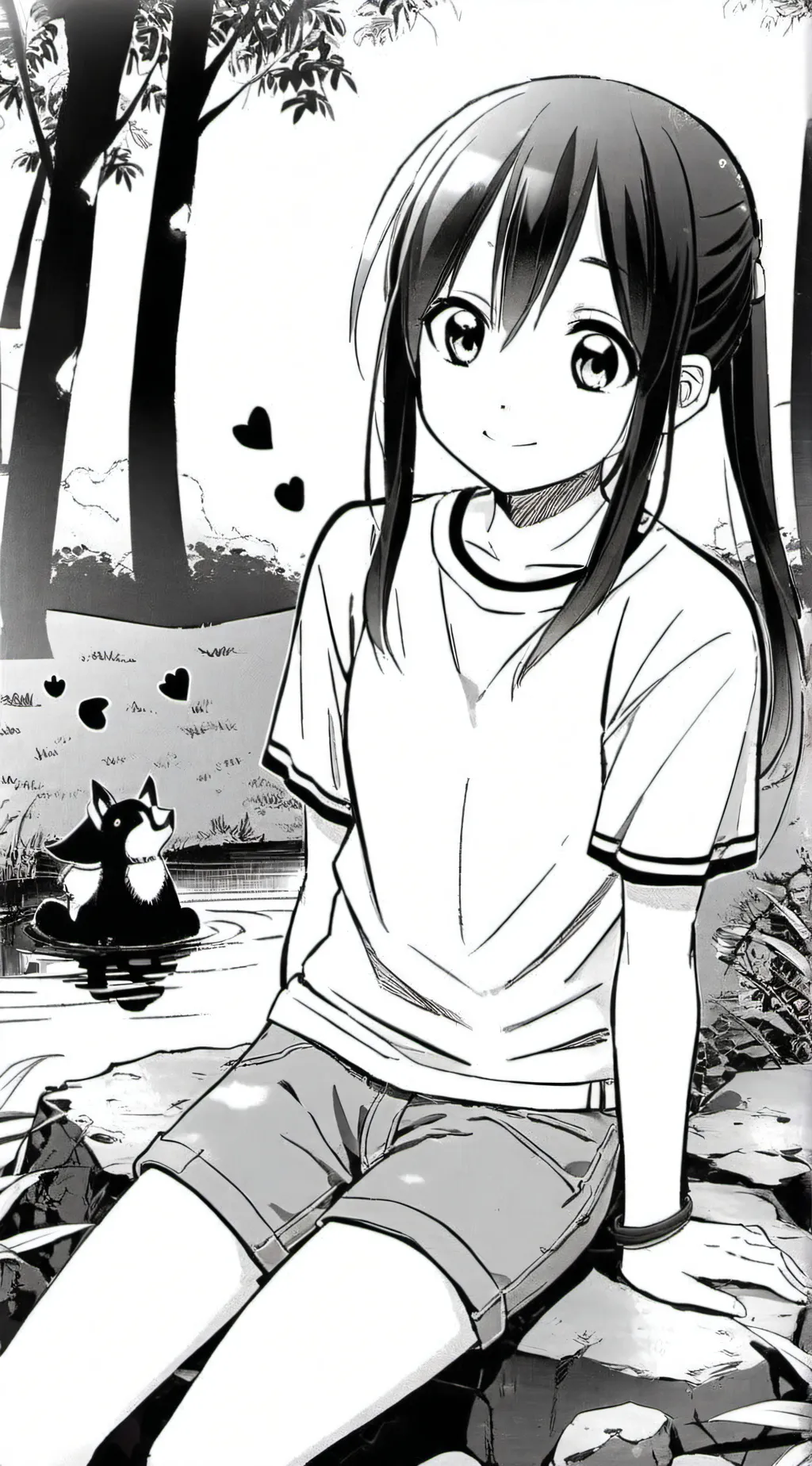 ai character: Serenity. background