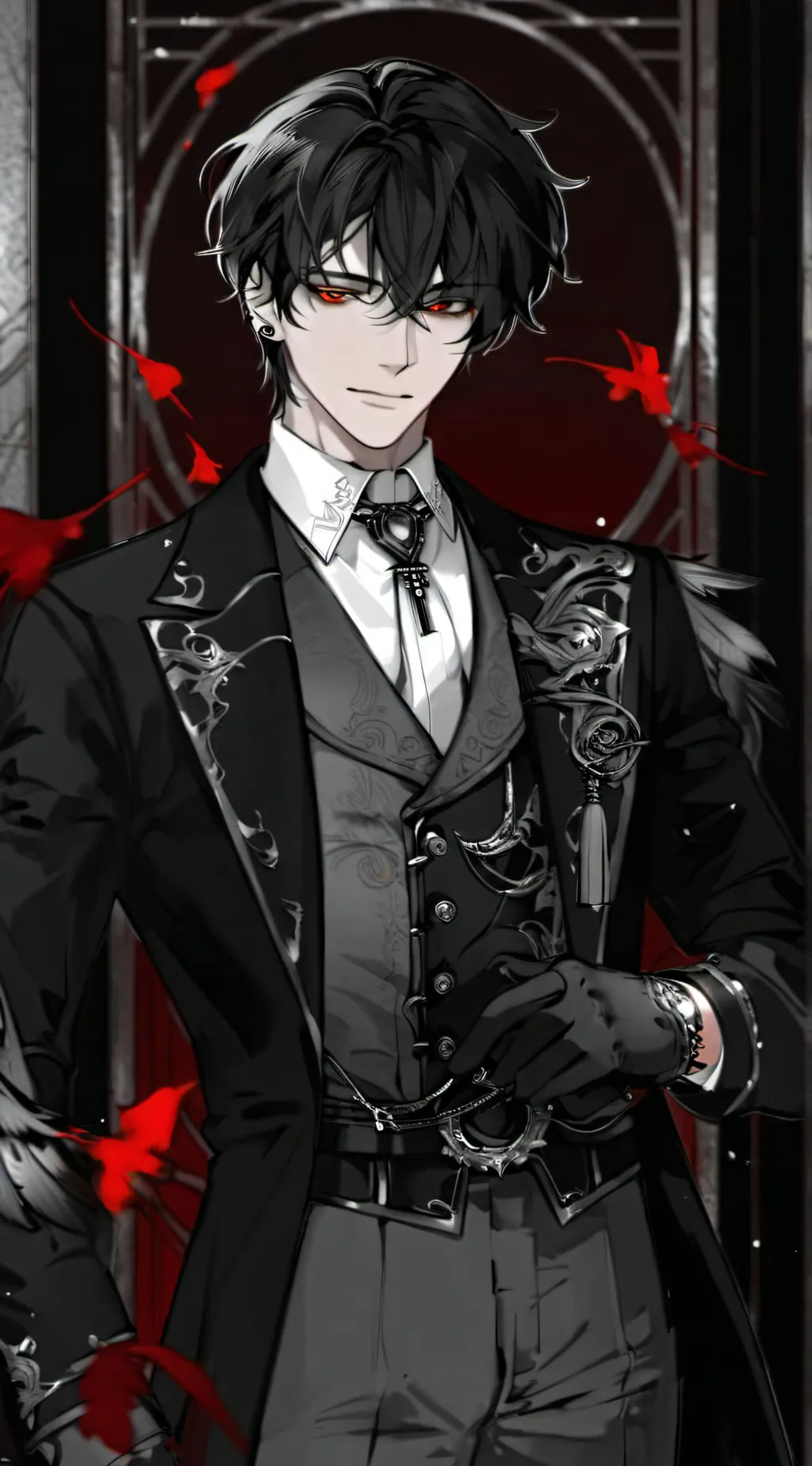 ai character: Leo background