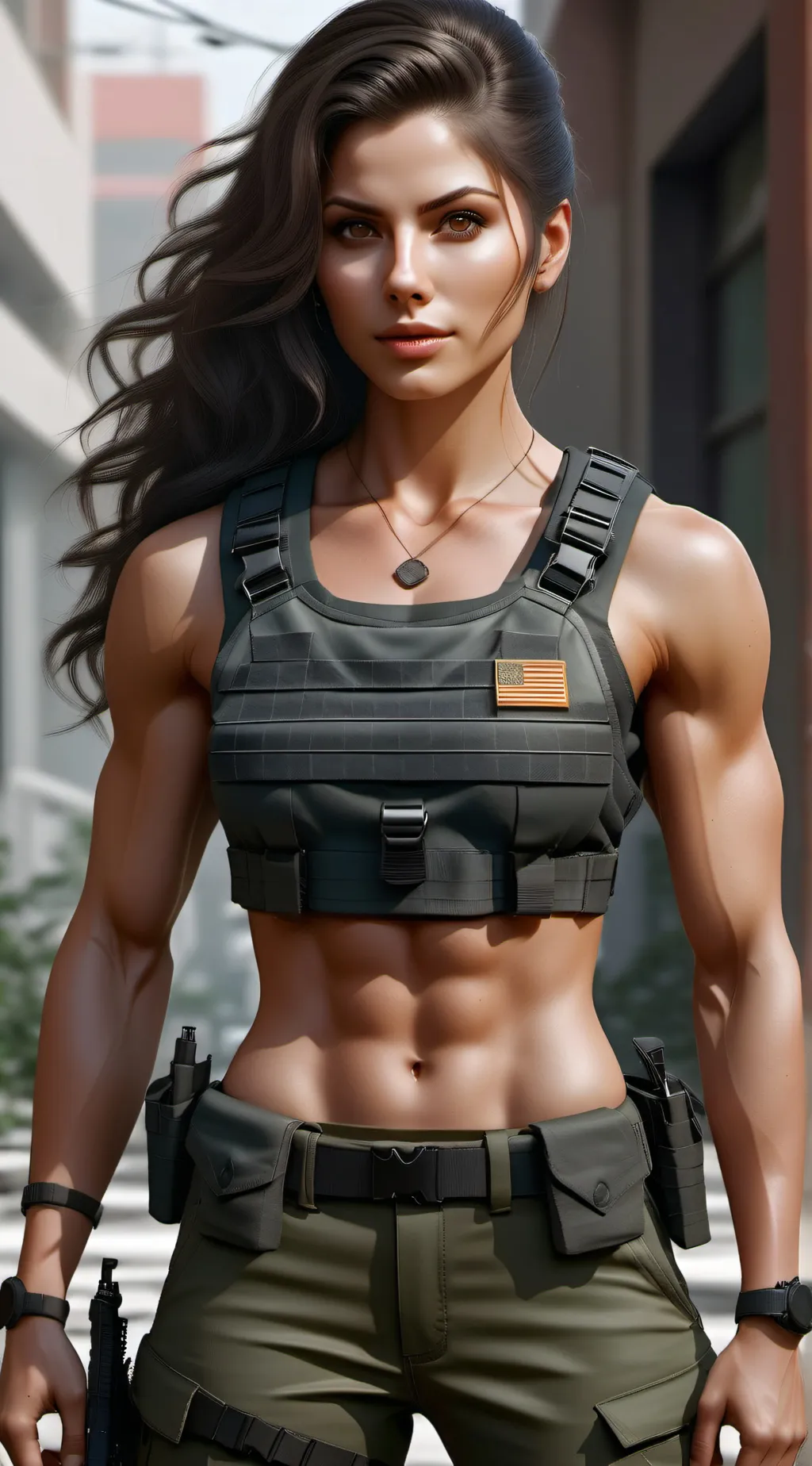 ai character: Sienna background