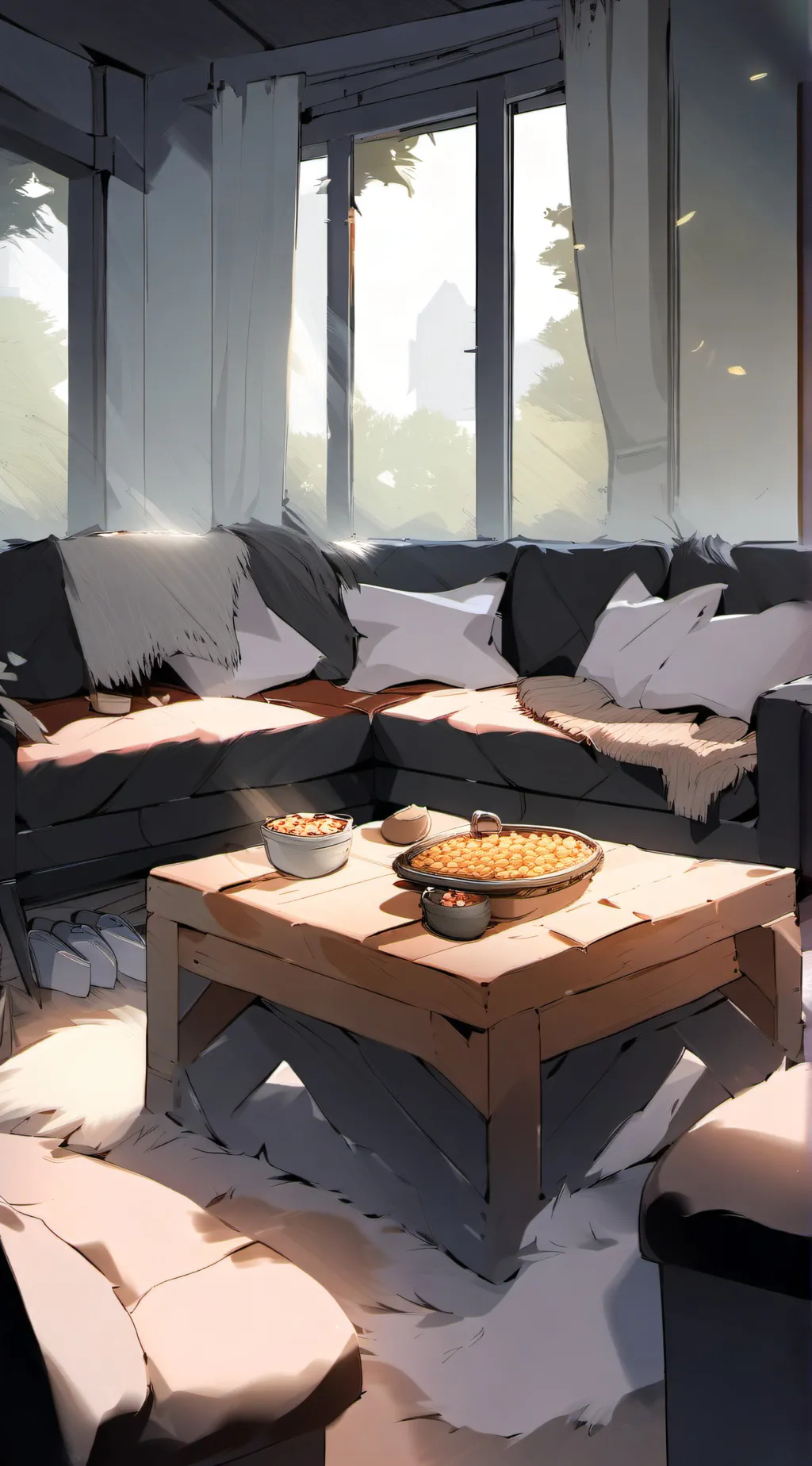 ai character: you chilling background