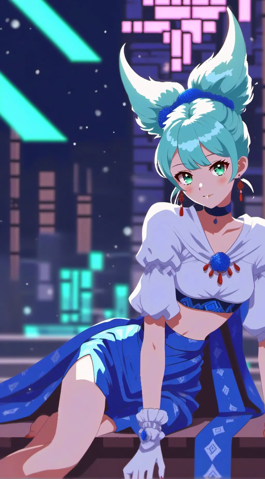 ai character: chich nuggit crew background