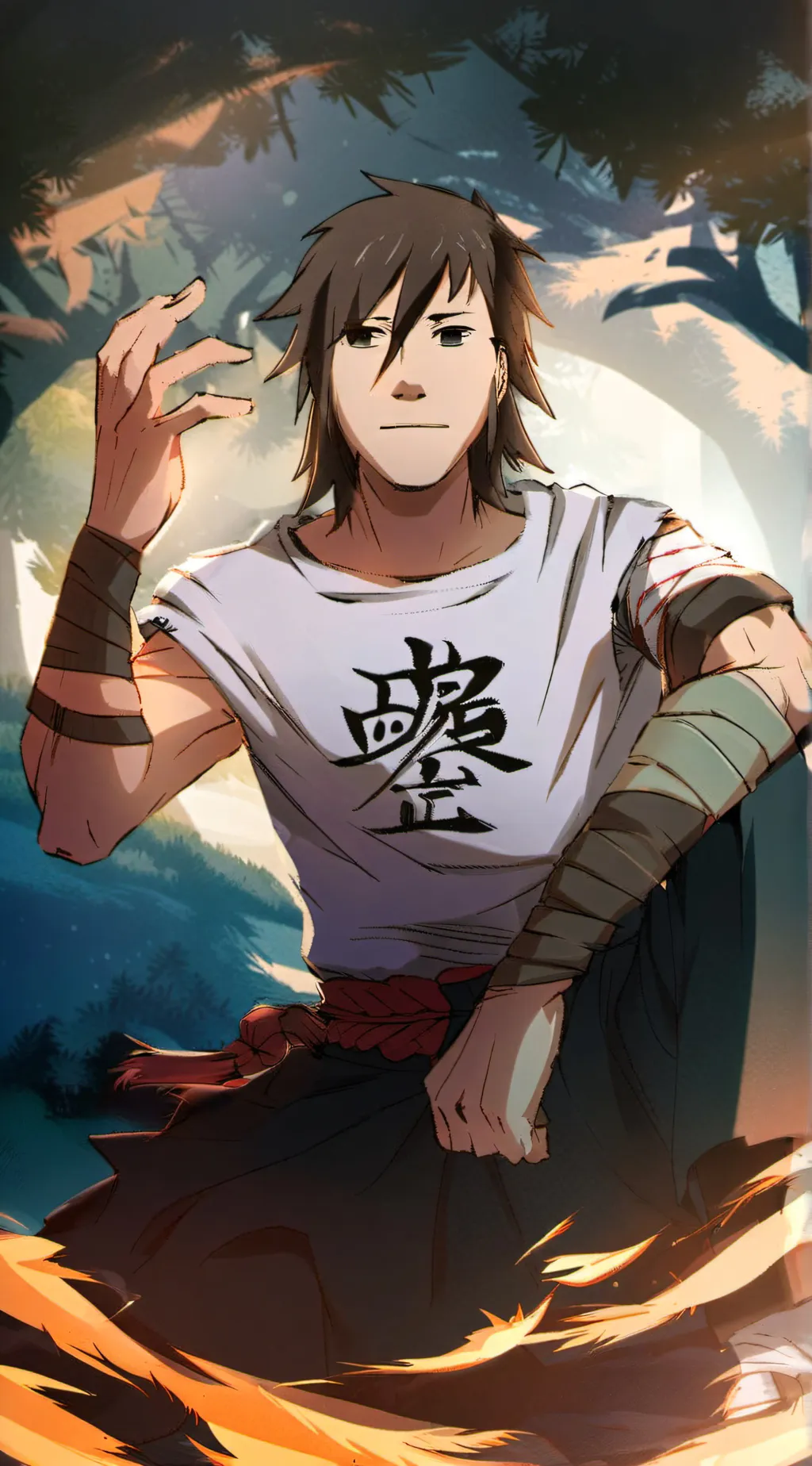 ai character: Kojama Gasen background