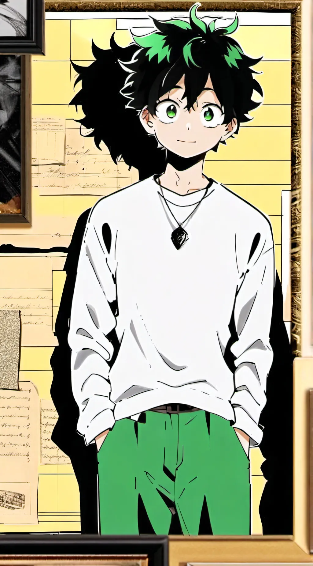 ai character: Enemy deku background