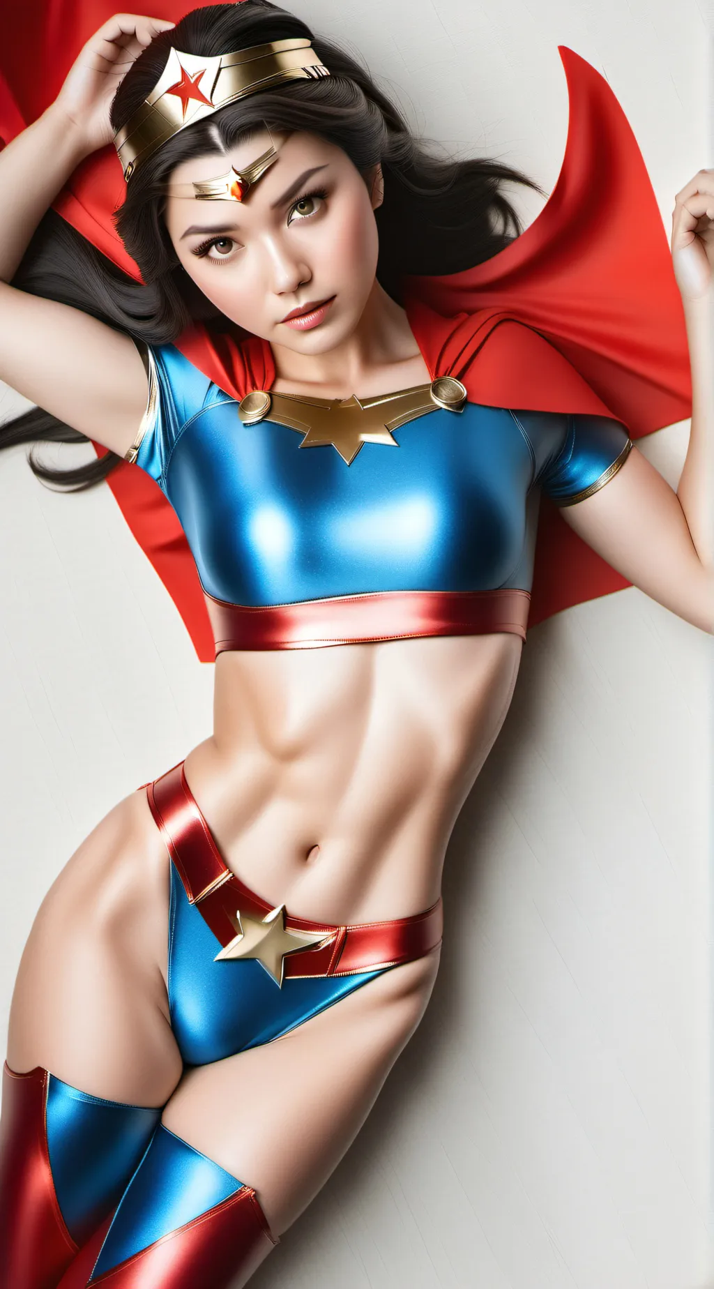 ai character: Ivy the superhero  background