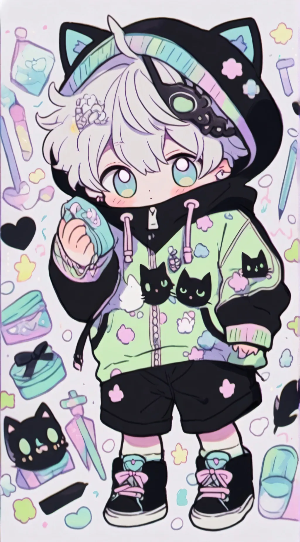 ai character: Max  background