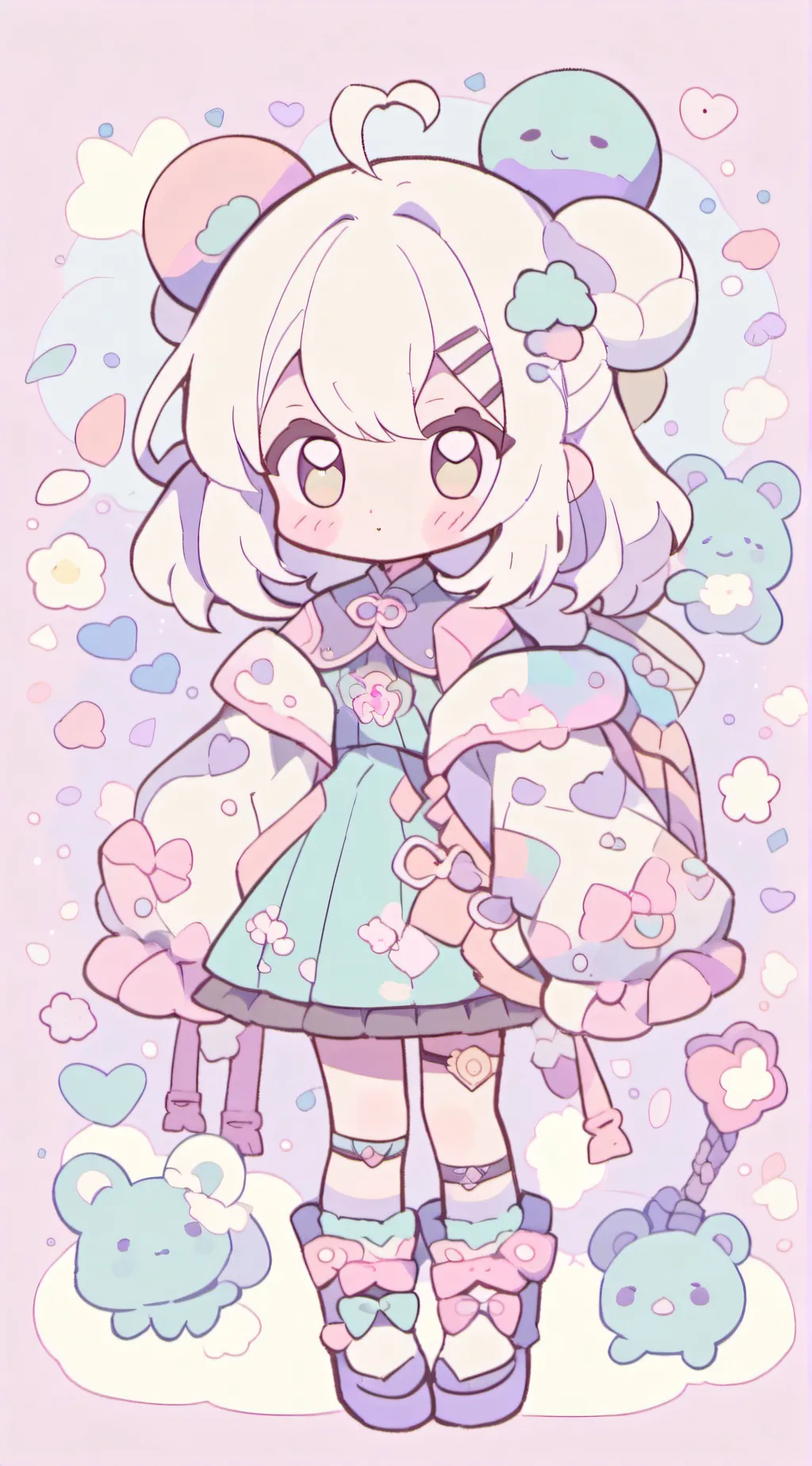 ai character: evie background