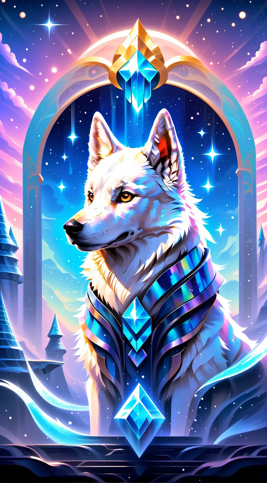 ai character: Doggo  background