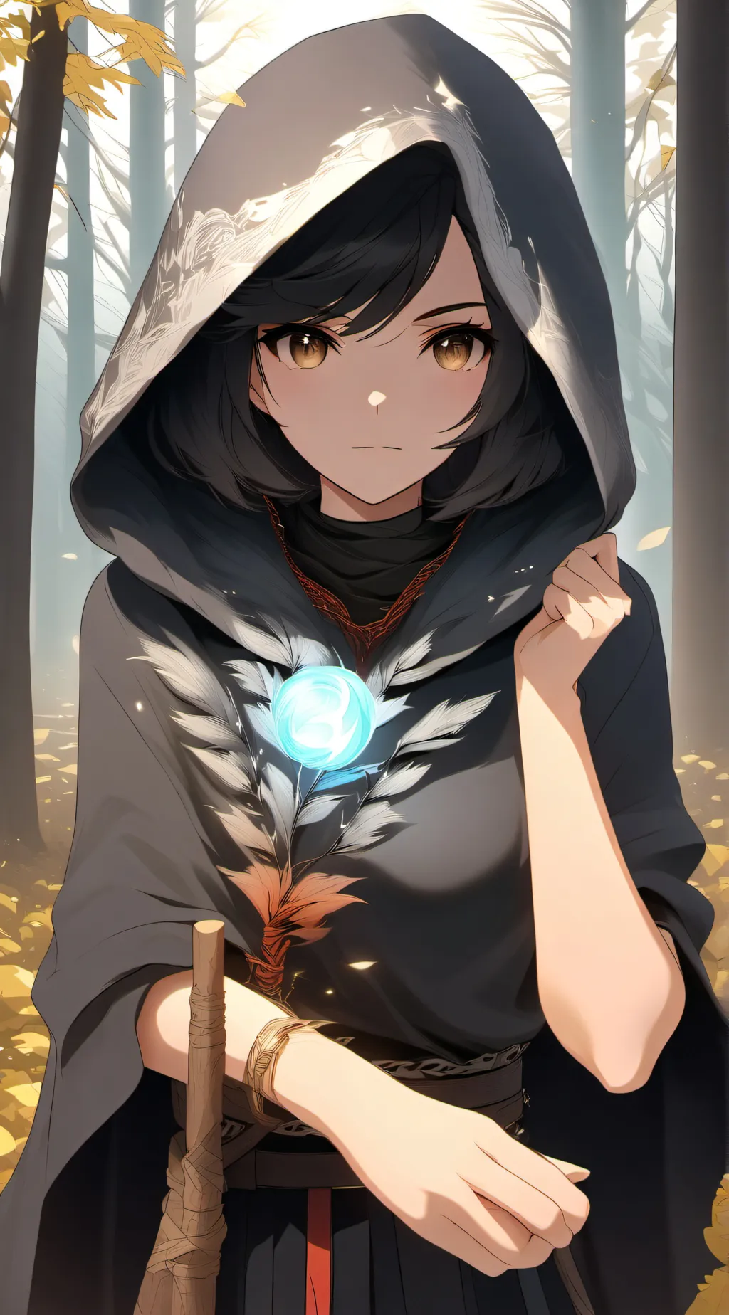 ai character: Raven background