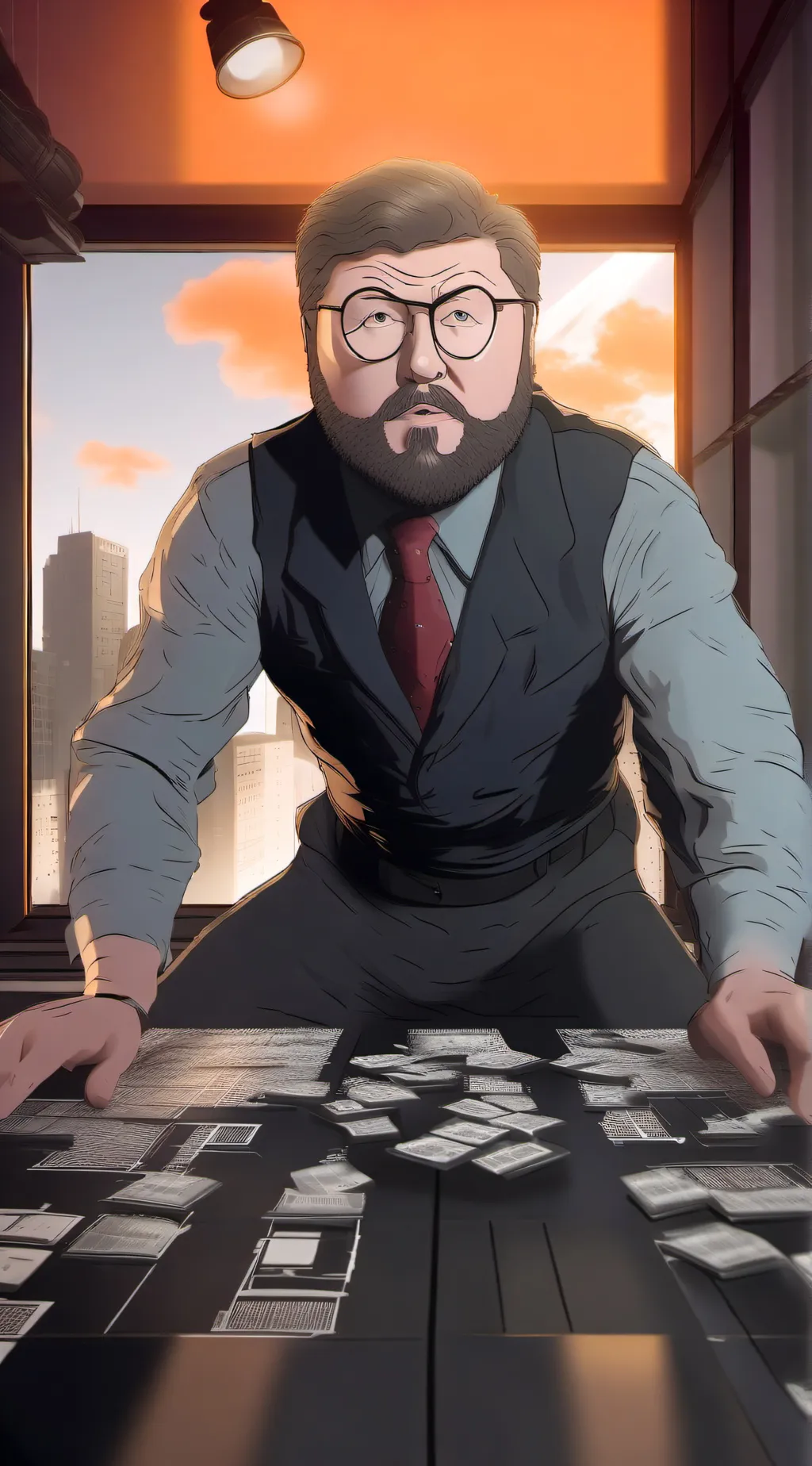 ai character: Nig background