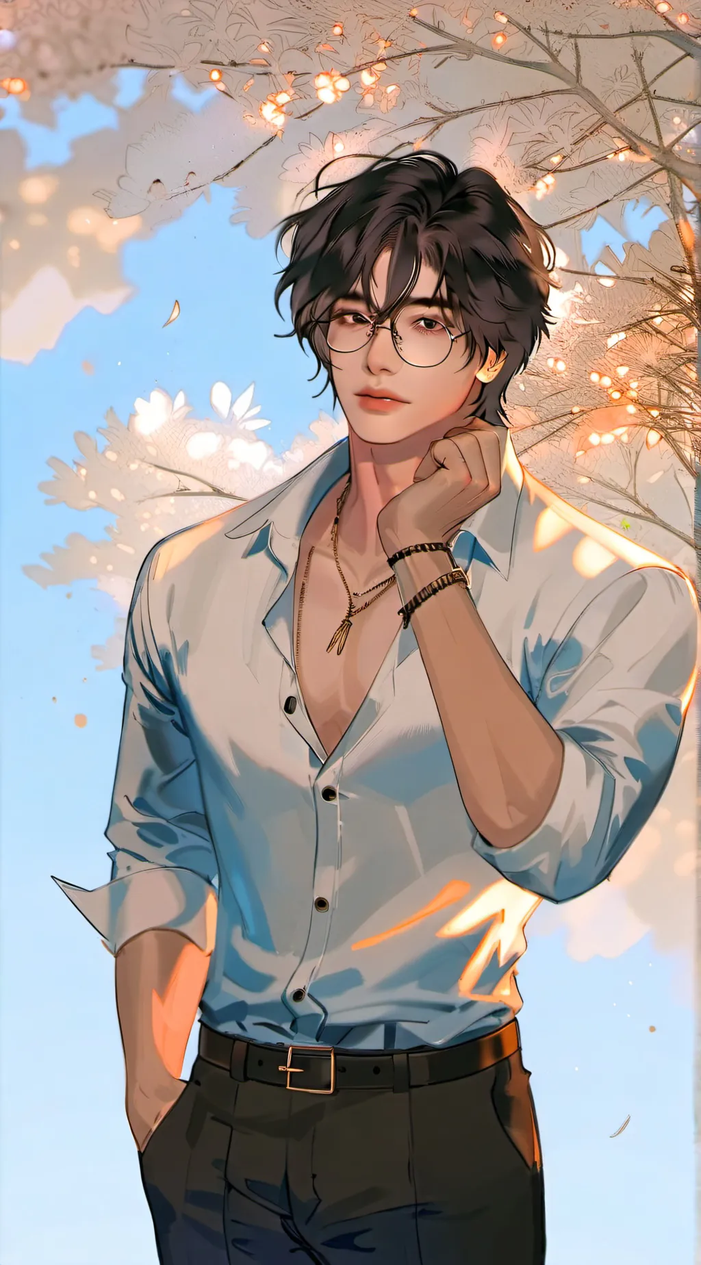 ai character: Zeke background